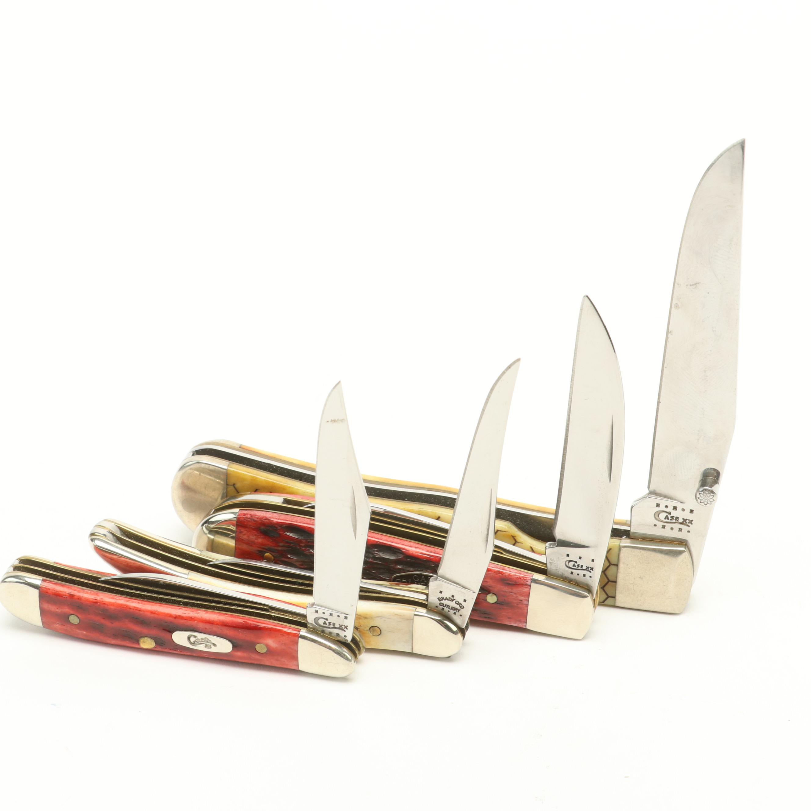 Eight Case & Sons Folding Pocket Knives