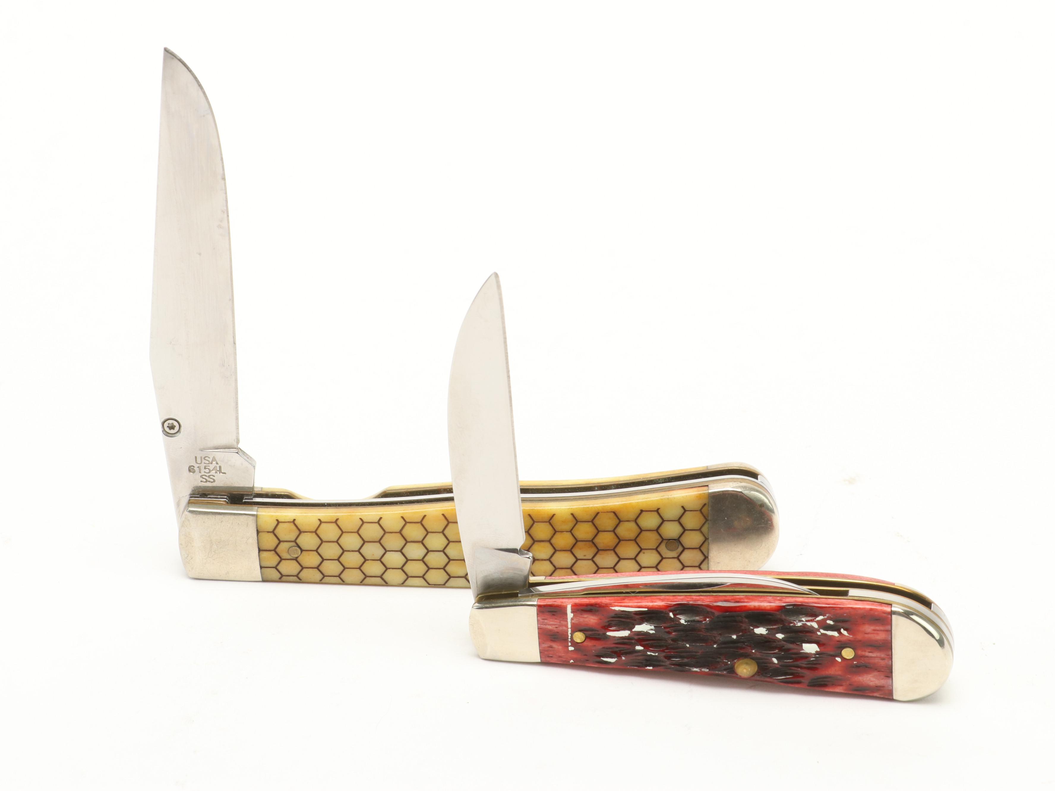 Eight Case & Sons Folding Pocket Knives