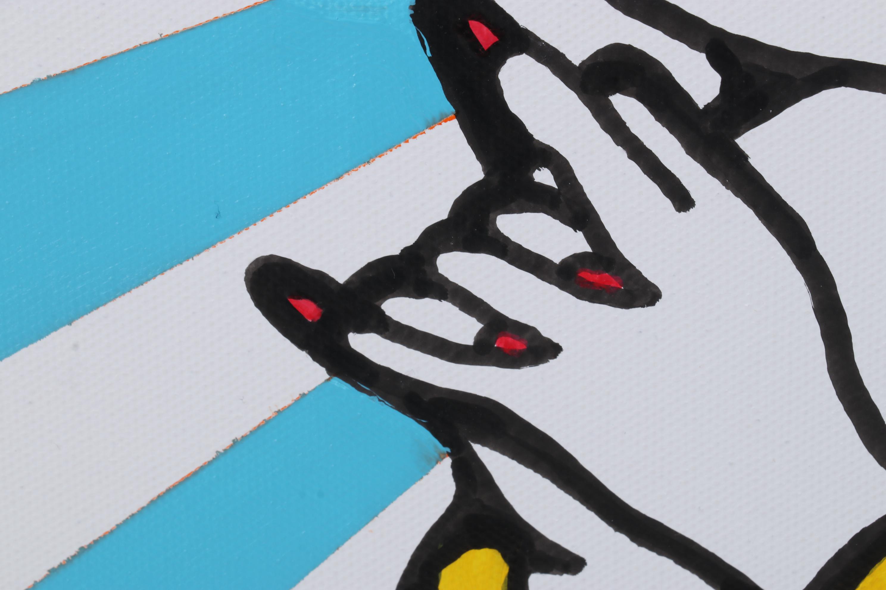 deSanto Pop Art Acrylic Painting Featuring Betty Boop, 2023