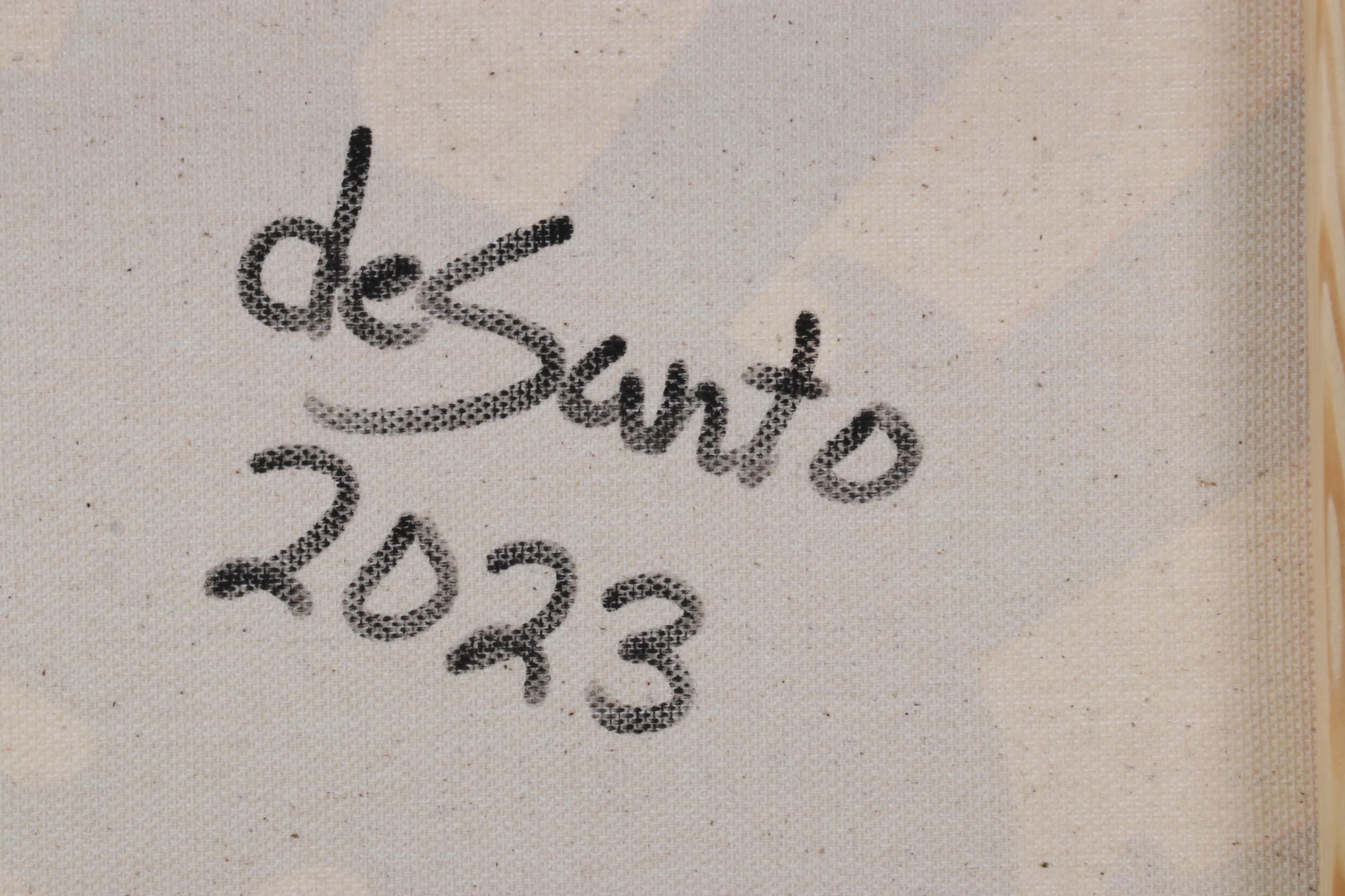 deSanto Pop Art Acrylic Painting Featuring Betty Boop, 2023