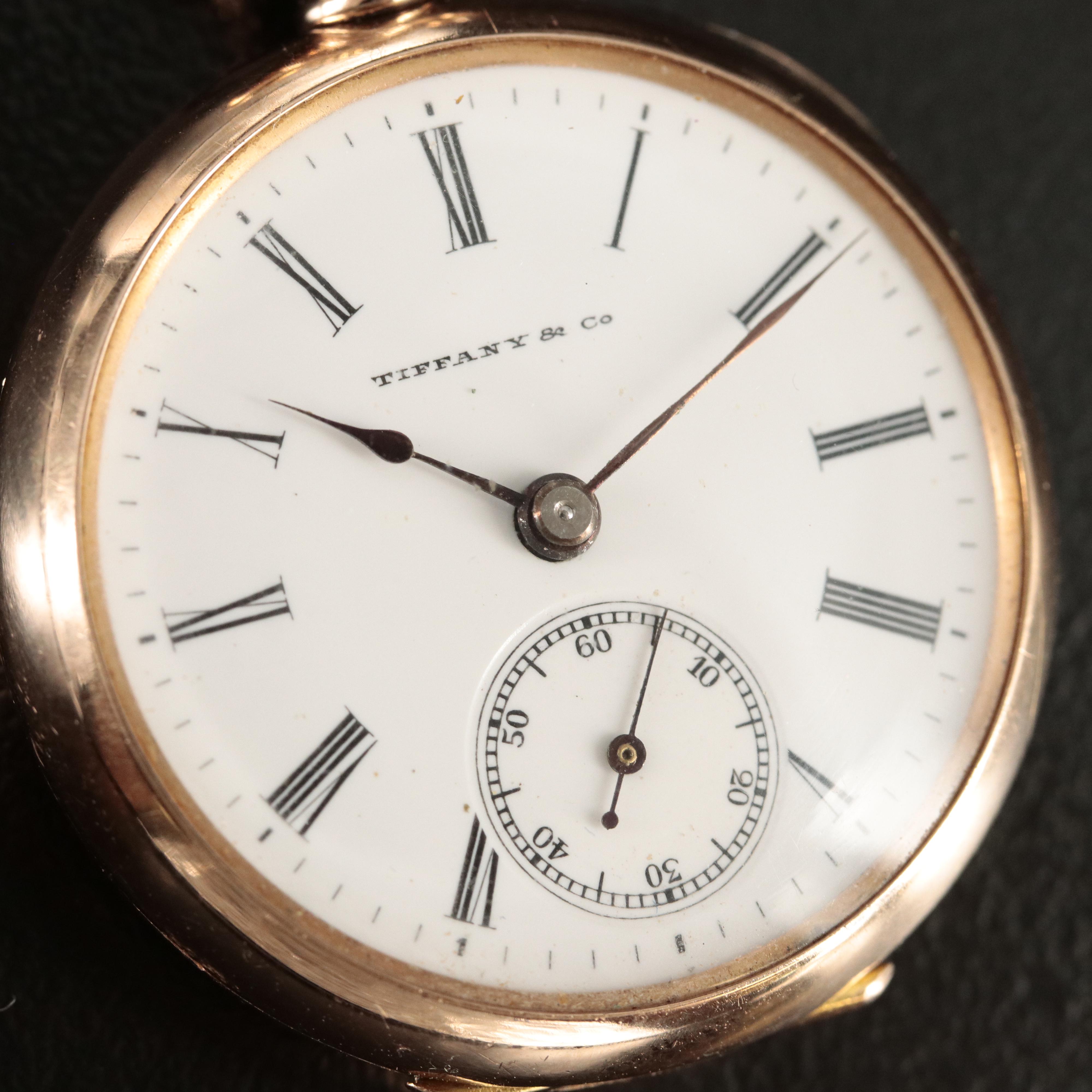 Vintage Tiffany & Co. 18K Pocket Watch