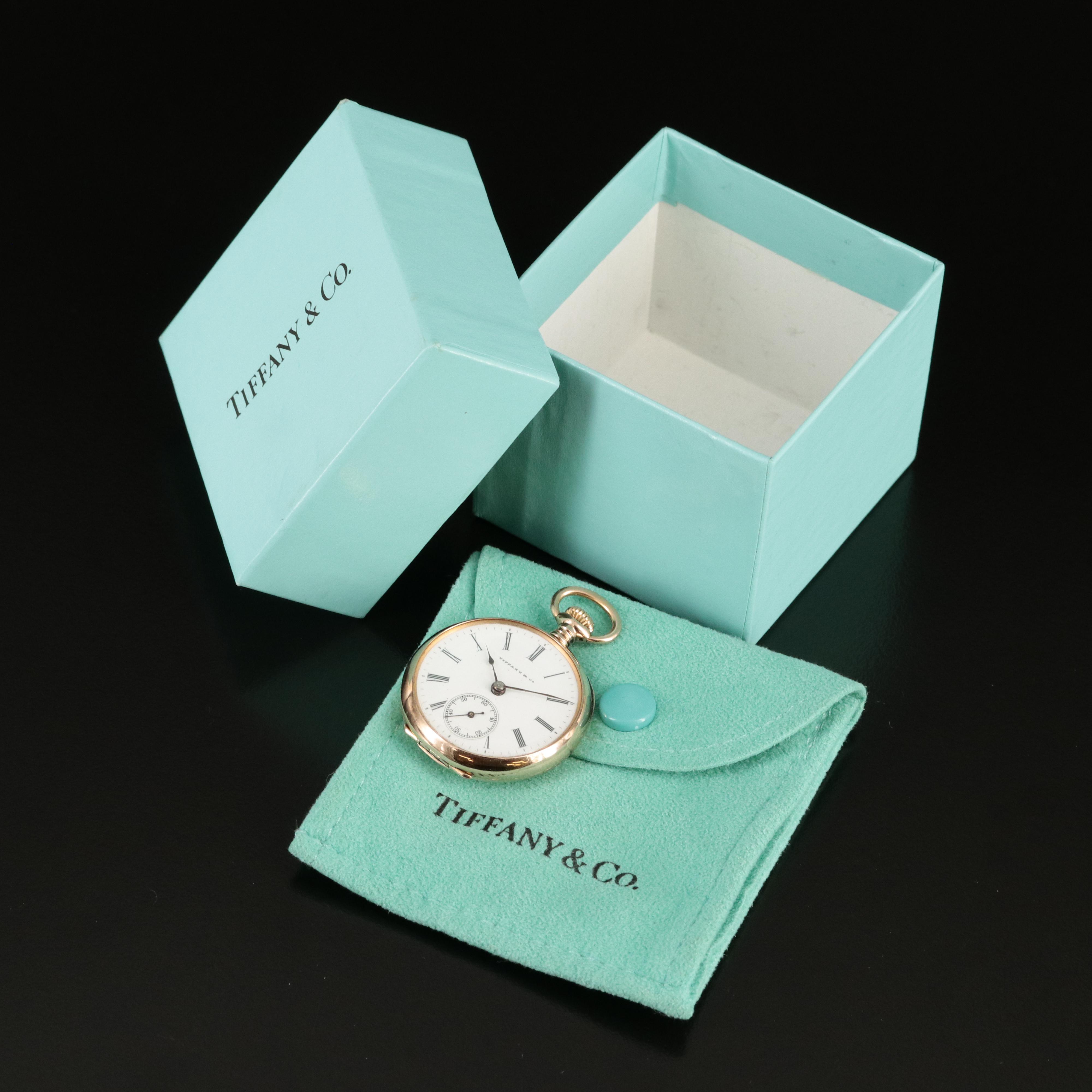 Vintage Tiffany & Co. 18K Pocket Watch