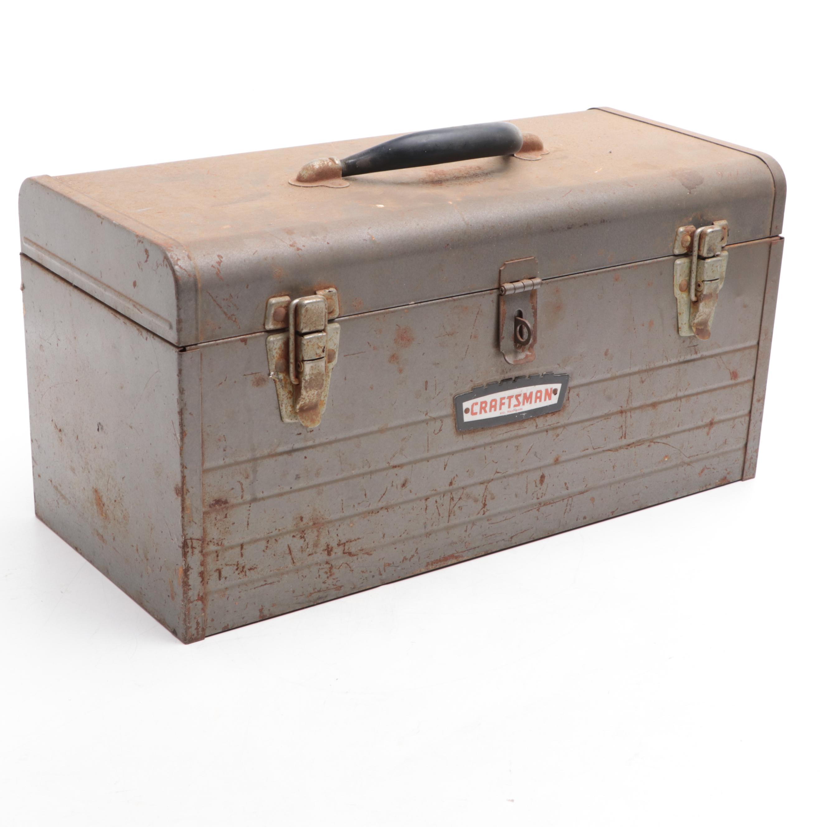 Craftsman Corded Drill and Tool Box with Hand Tools