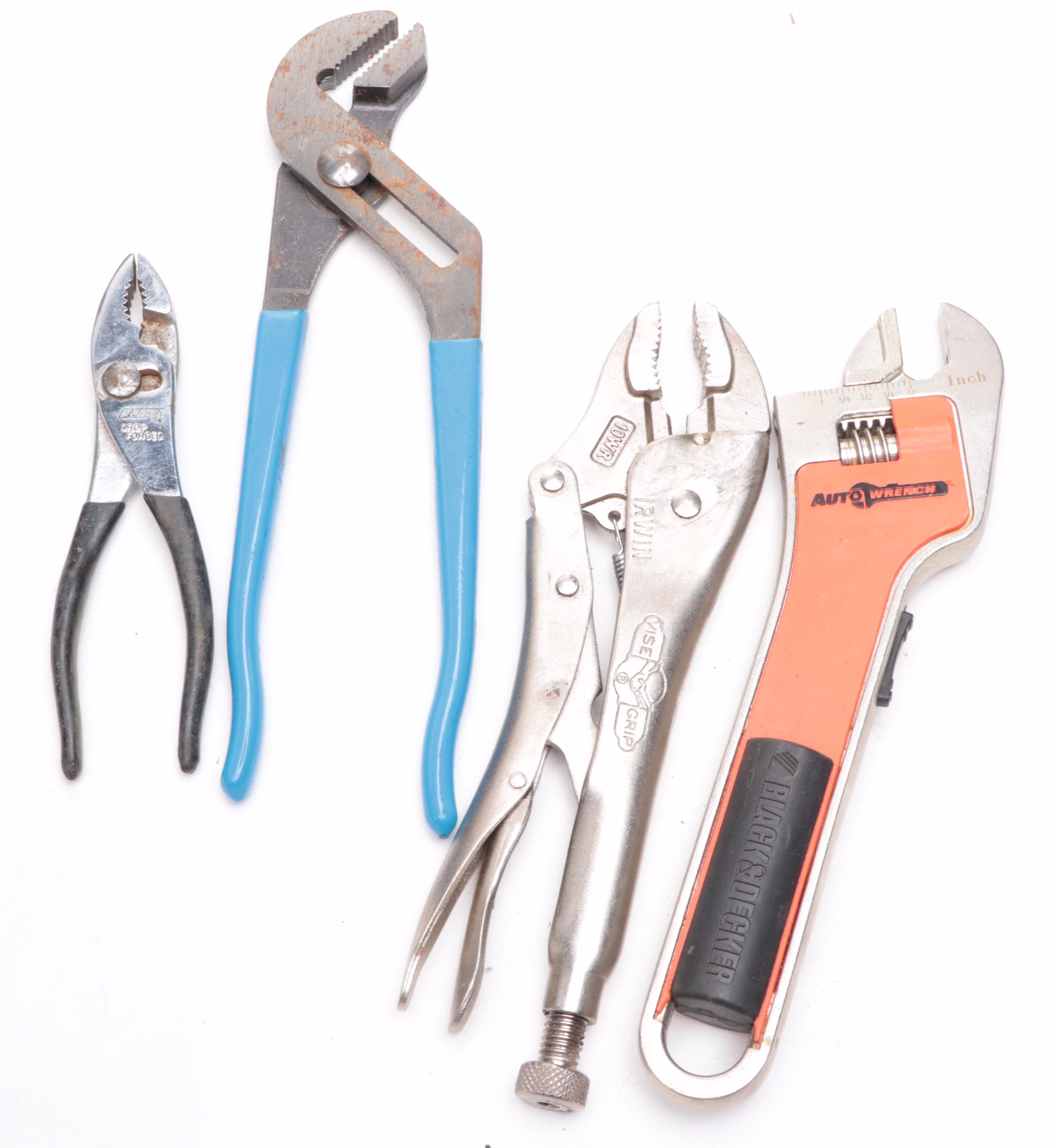 Craftsman Corded Drill and Tool Box with Hand Tools