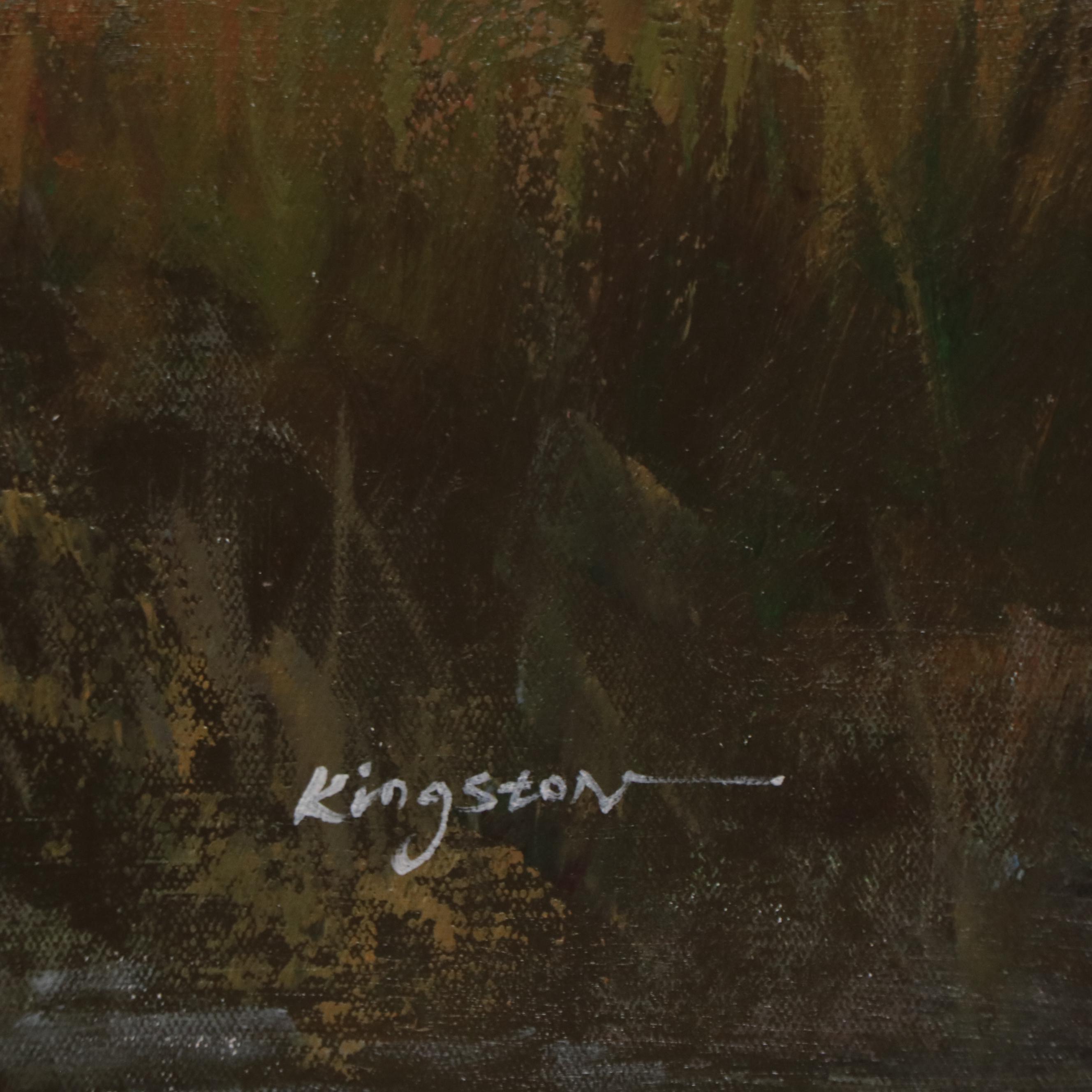 Kingston Marsh Landscape Oil Painting