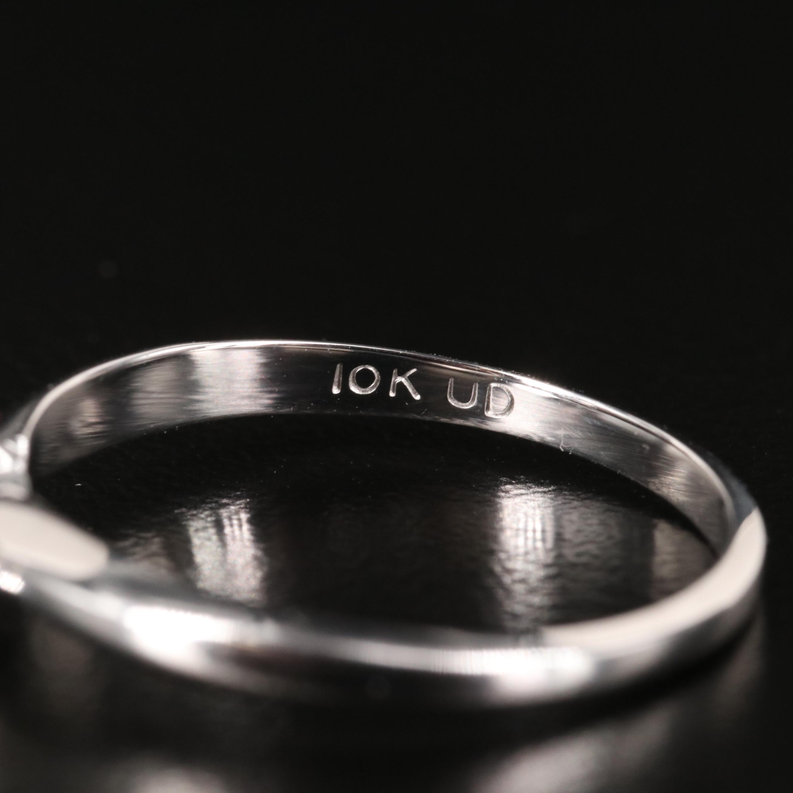 10K 1.01 CT Diamond Solitaire Ring