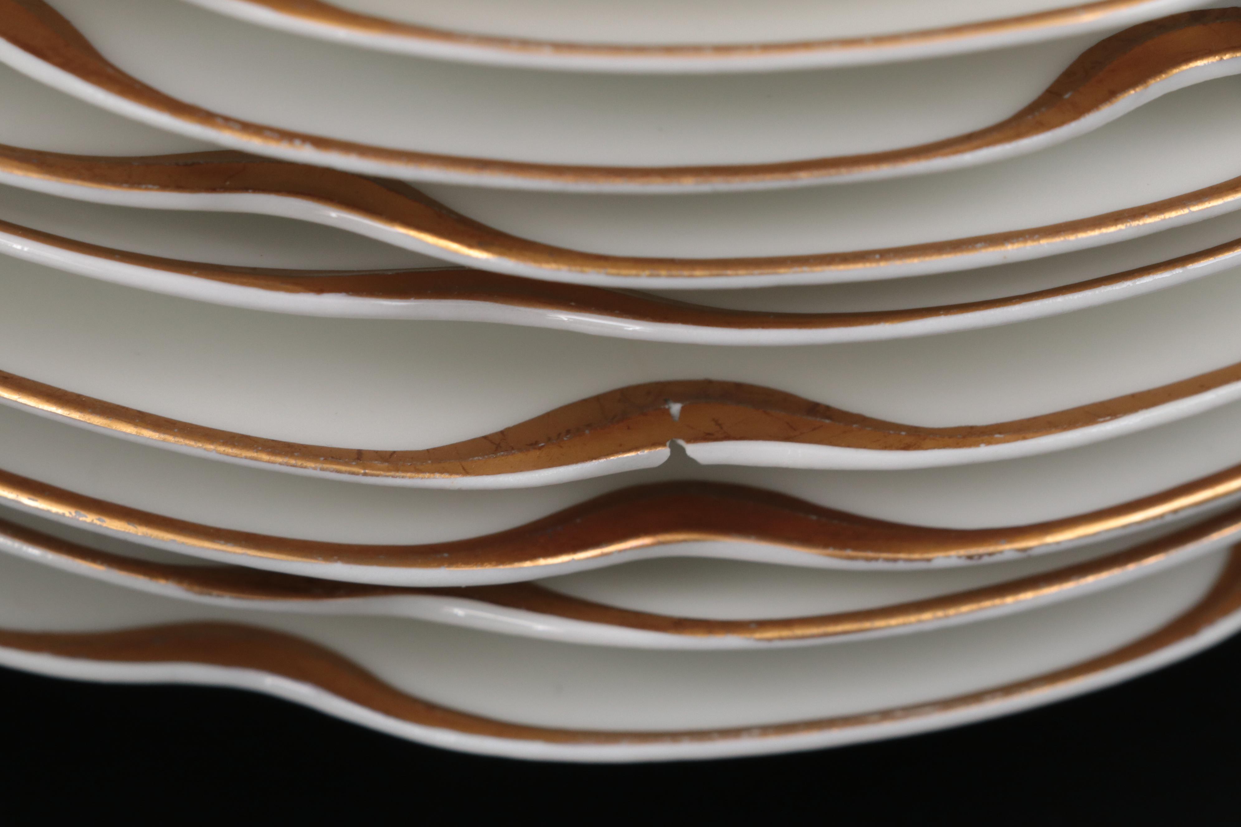 Haviland & Co. "Silver Anniversary" Porcelain Dinnerware, Early/Mid-20th Century