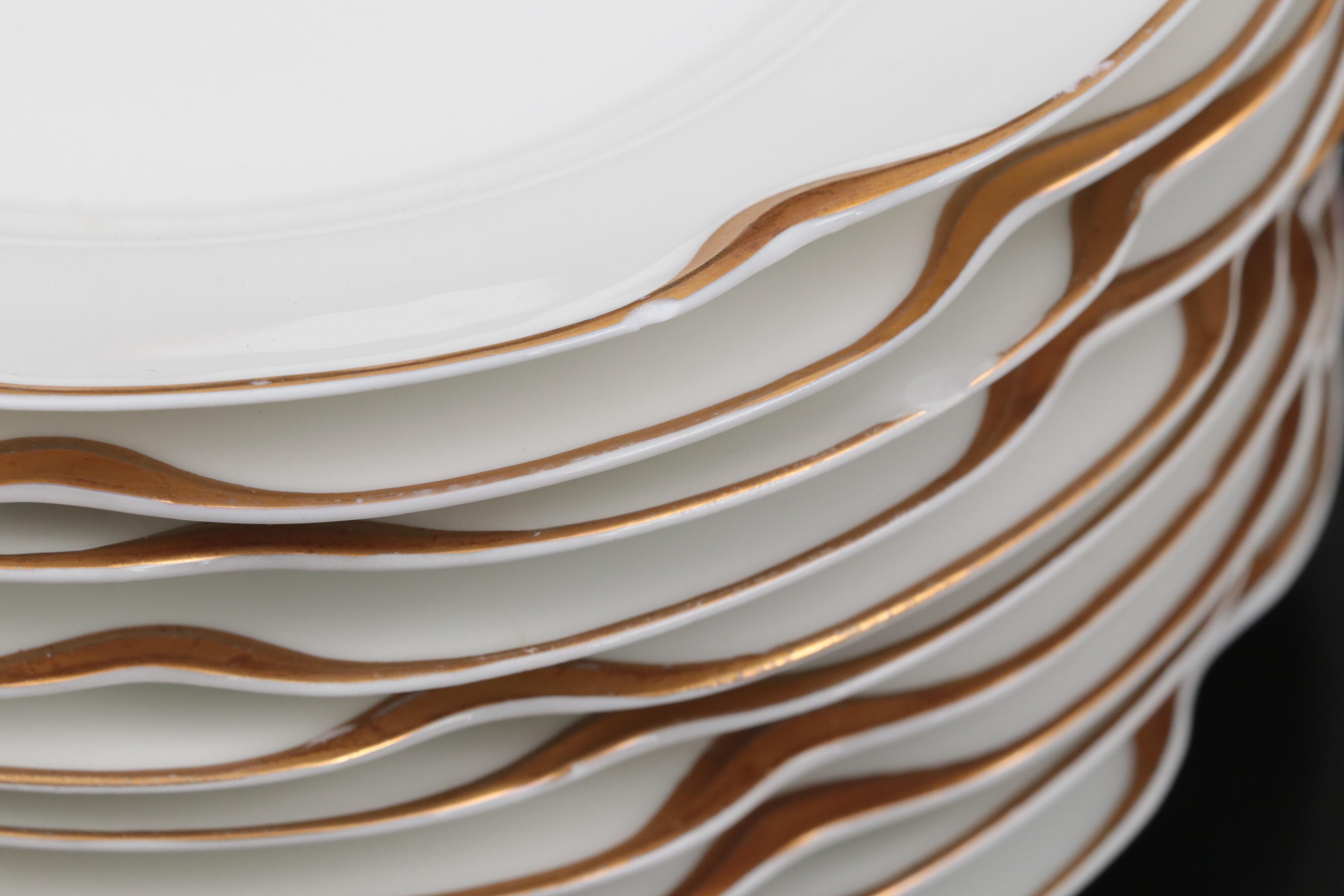 Haviland & Co. "Silver Anniversary" Porcelain Dinnerware, Early/Mid-20th Century