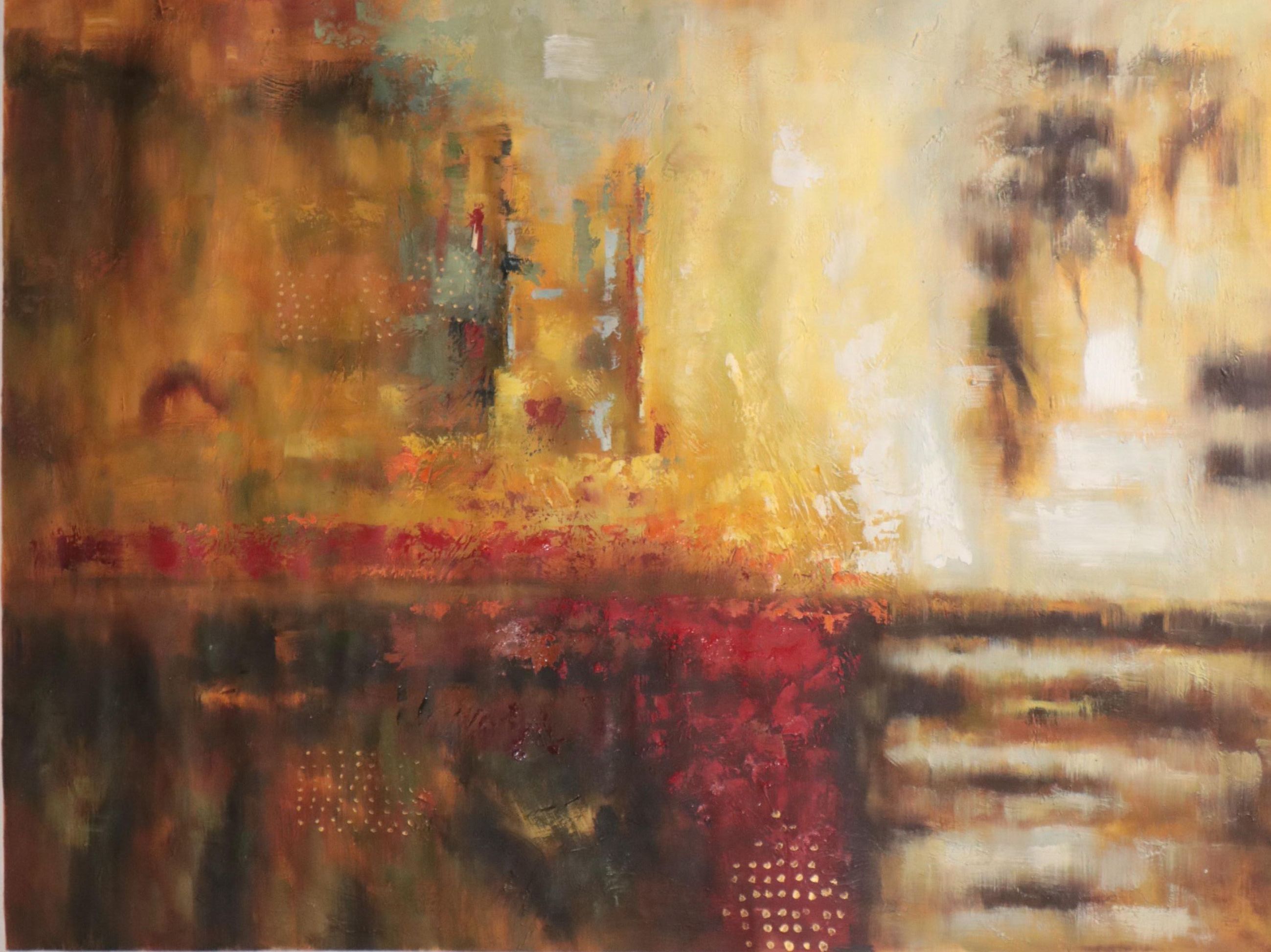 Large-Scale Abstract Oil Painting, 21st Century