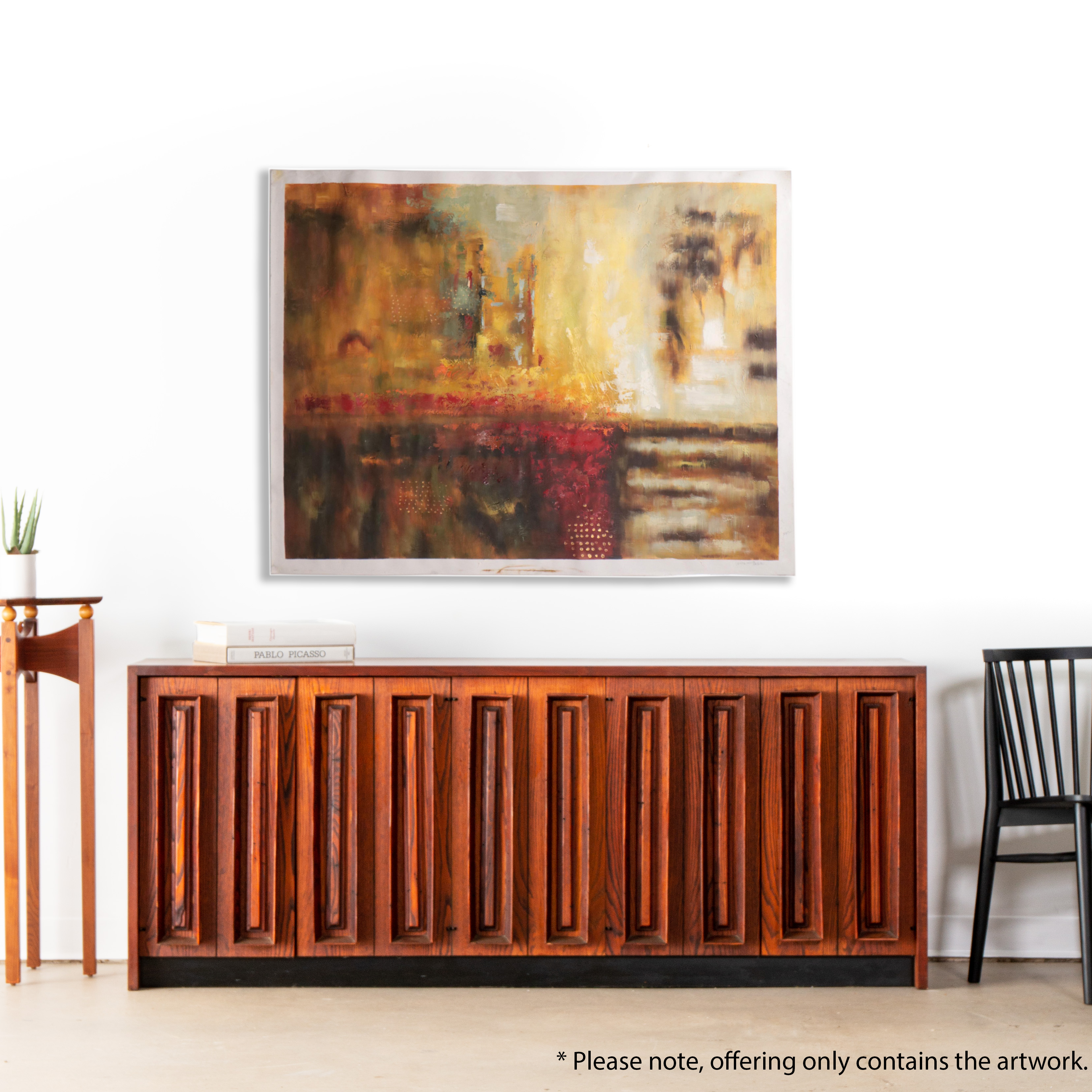 Large-Scale Abstract Oil Painting, 21st Century