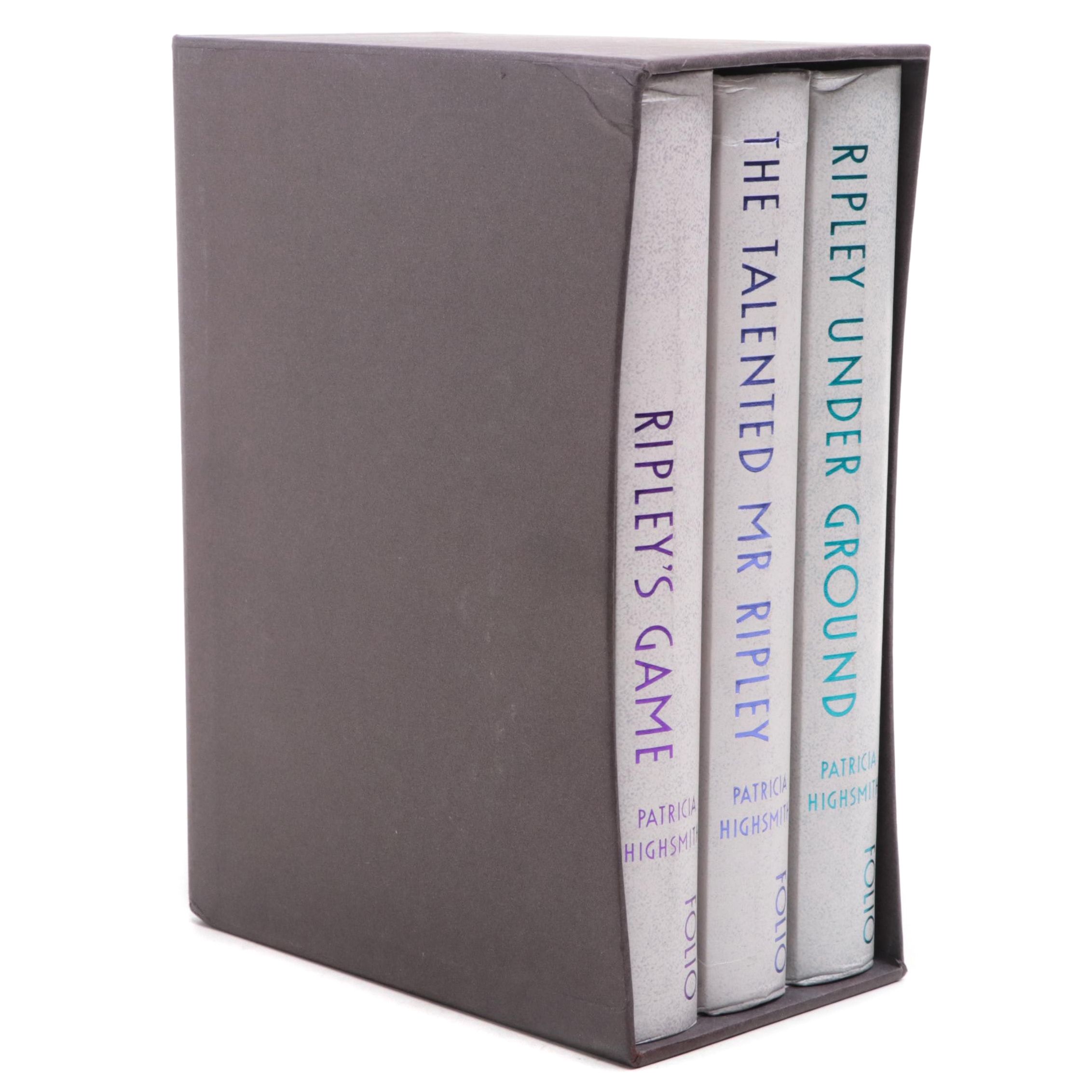 Folio Society Illustrated "The Ripley Trilogy" by Patricia Highsmith, 2011