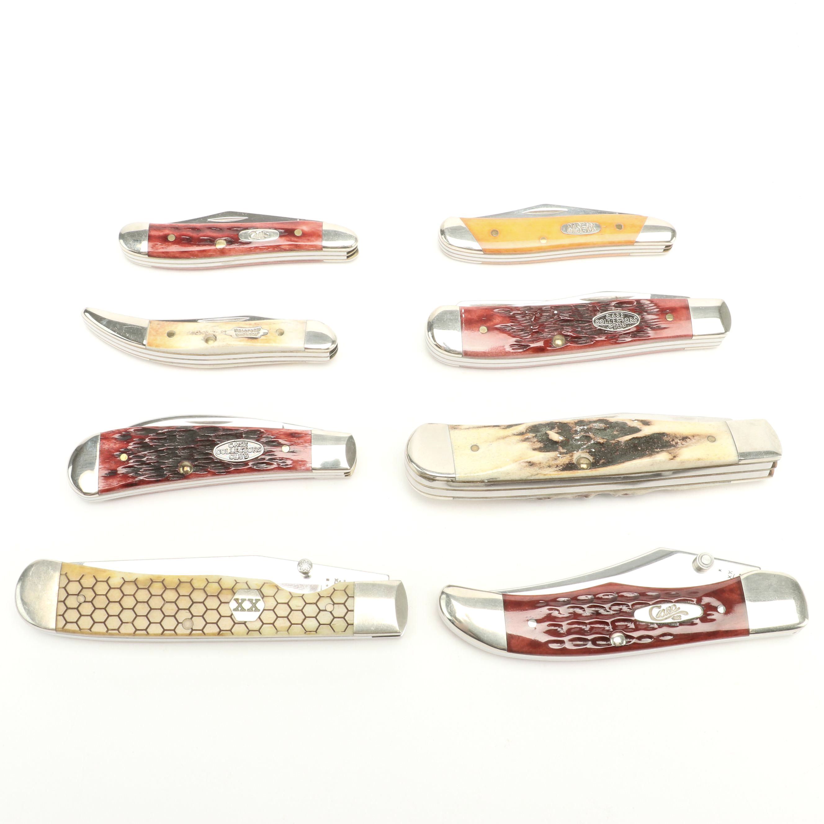 Eight Case & Sons Folding Pocket Knives