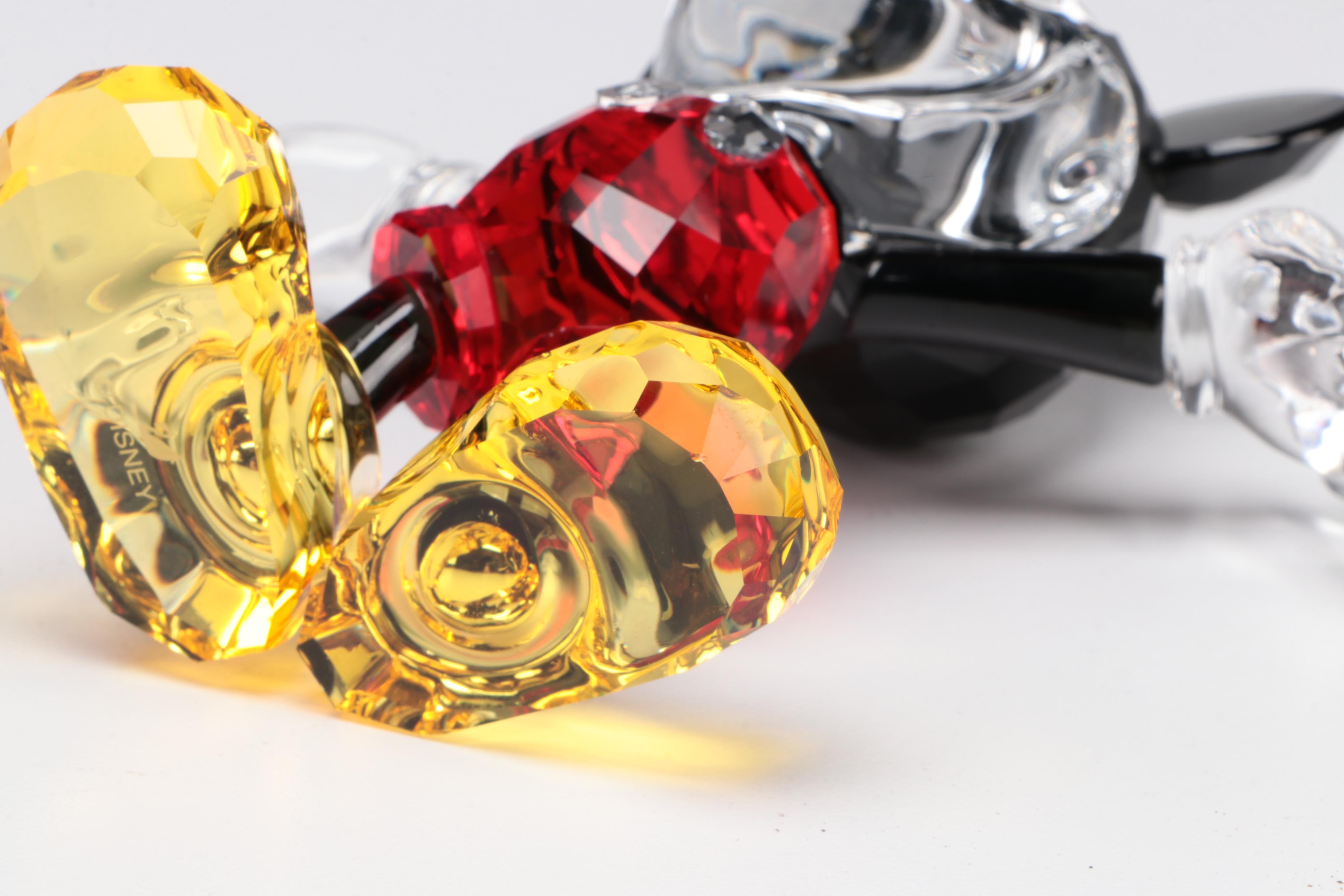 Swarovski Mickey Mouse and Minnie Mouse