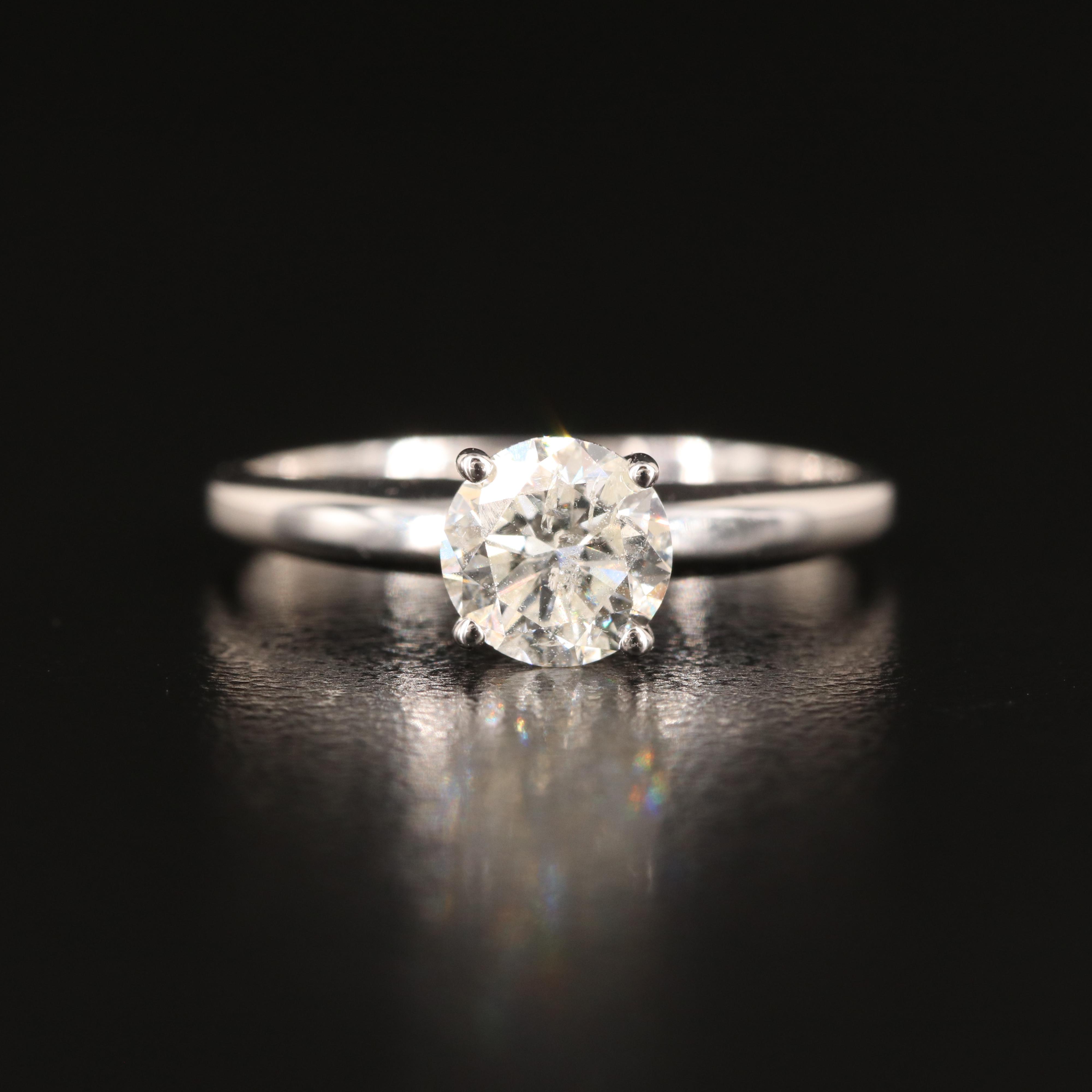 14K 1.01 CT Diamond Solitaire Ring