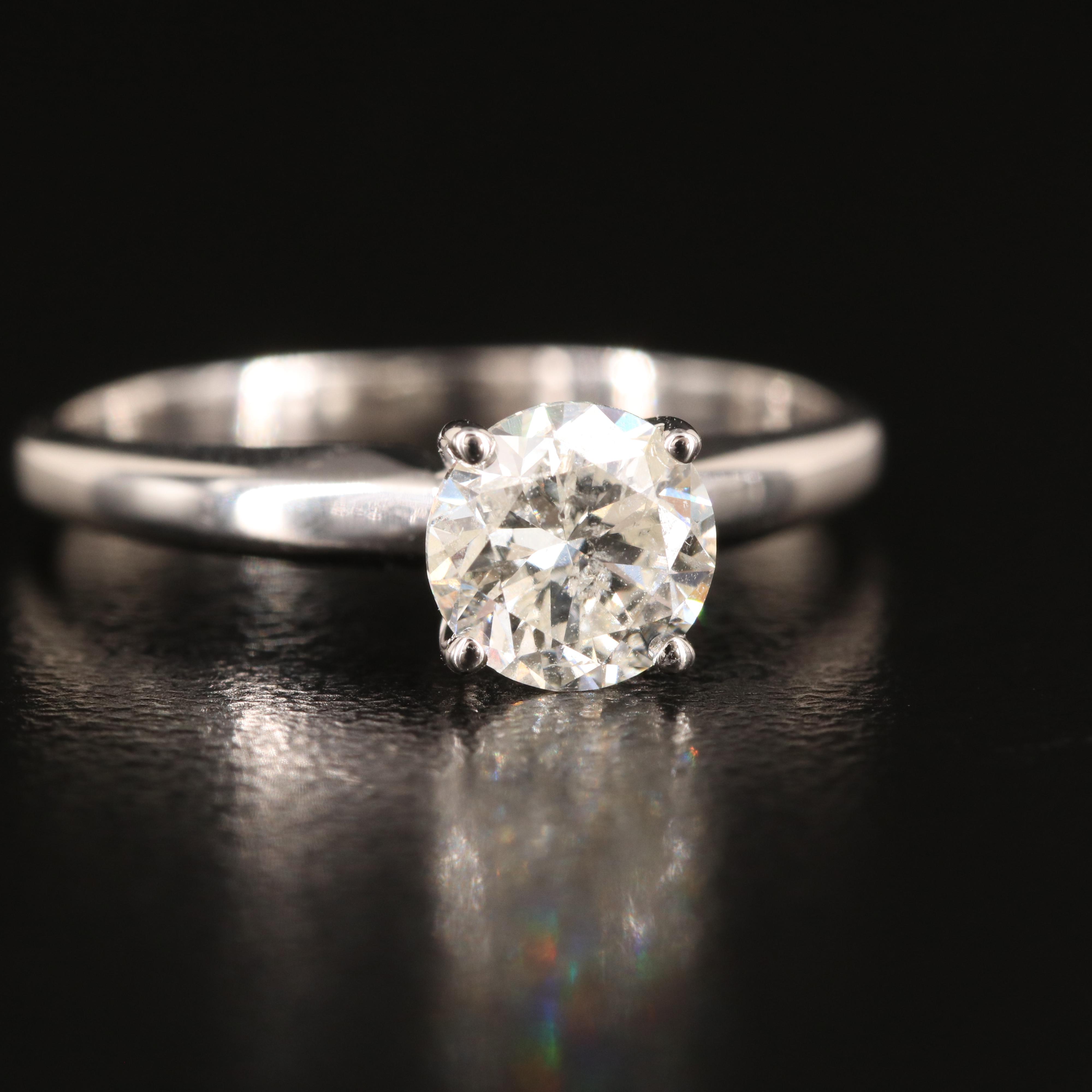 14K 1.01 CT Diamond Solitaire Ring