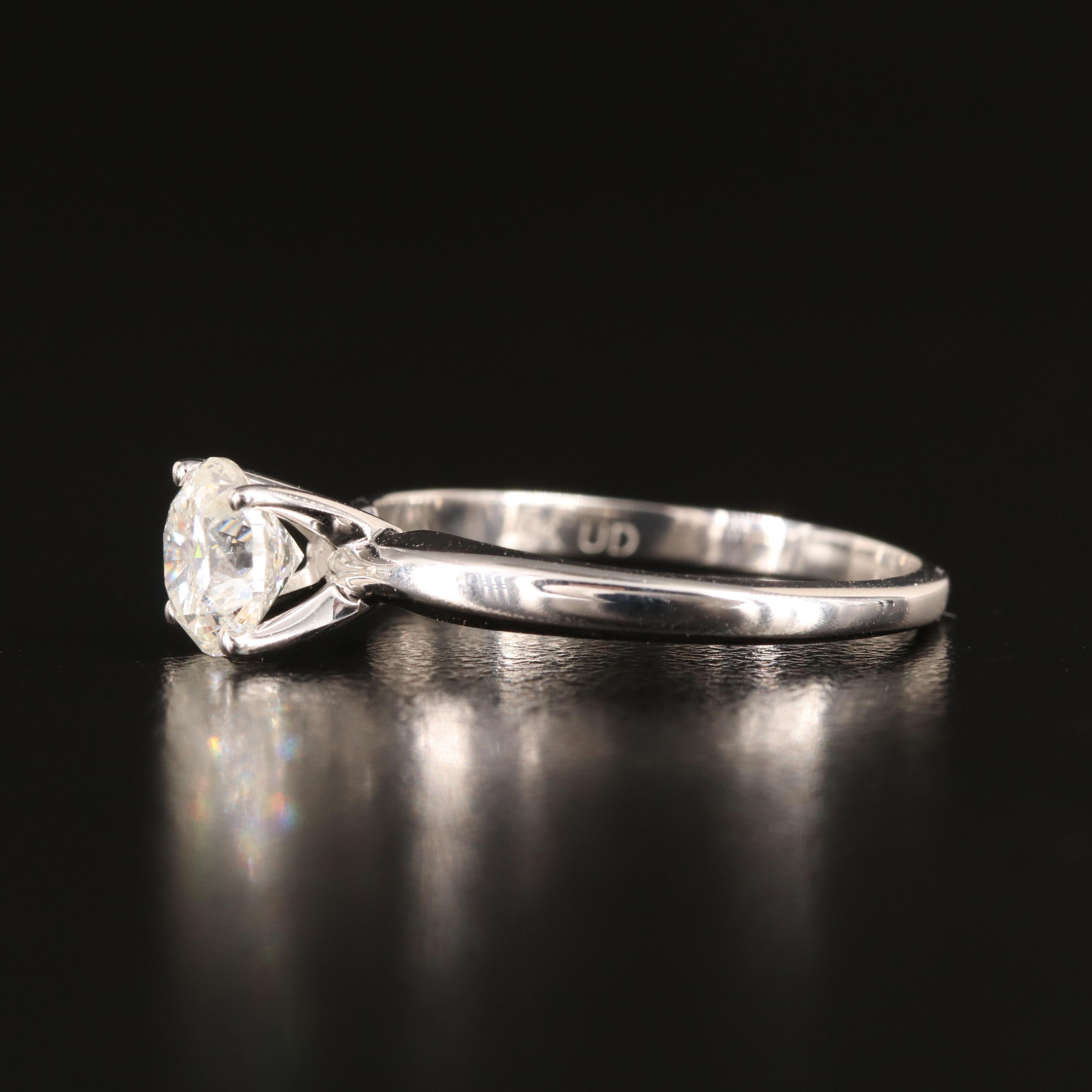 14K 1.01 CT Diamond Solitaire Ring