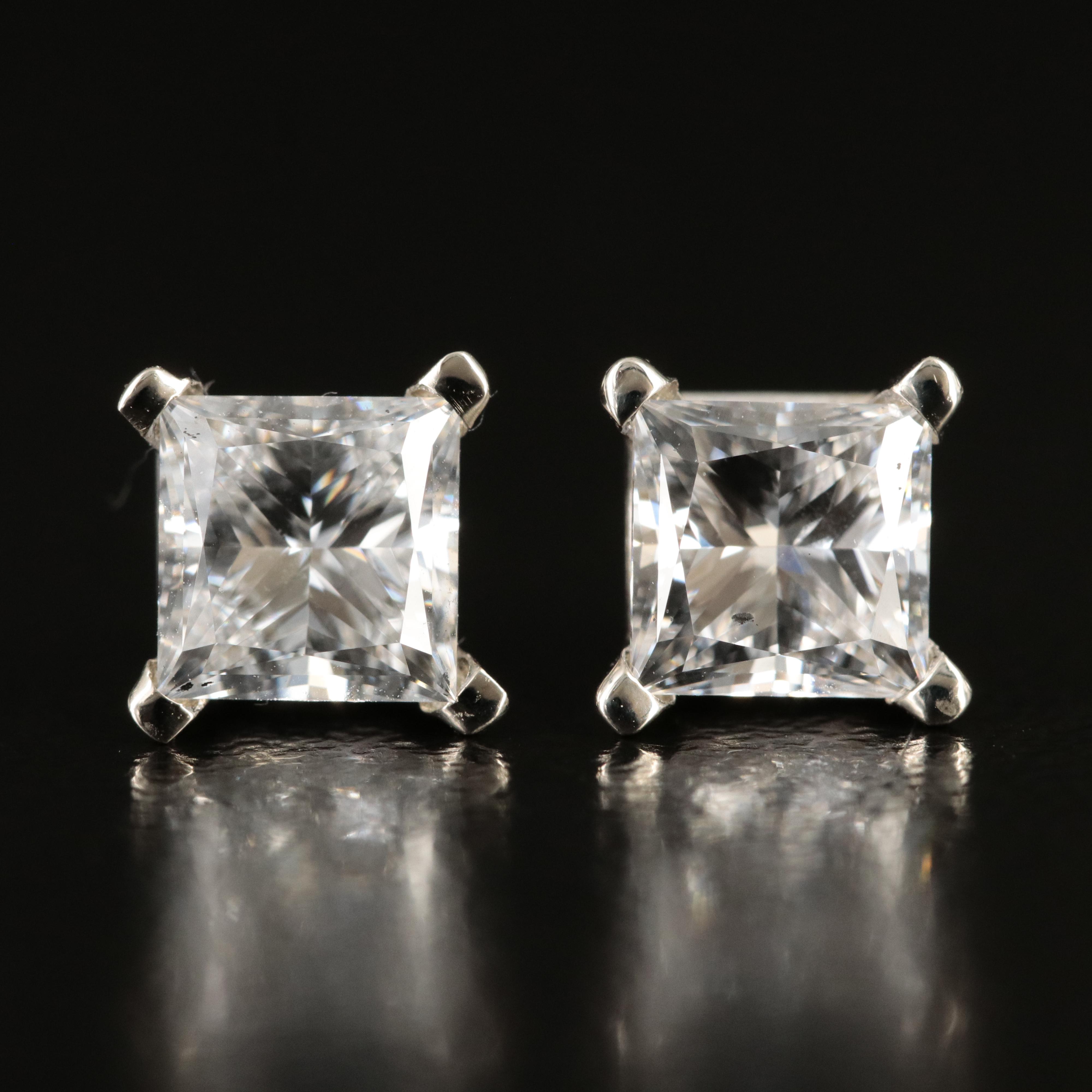 14K 2.30 CTW Lab Grown Diamond Stud Earrings with IGI Reports