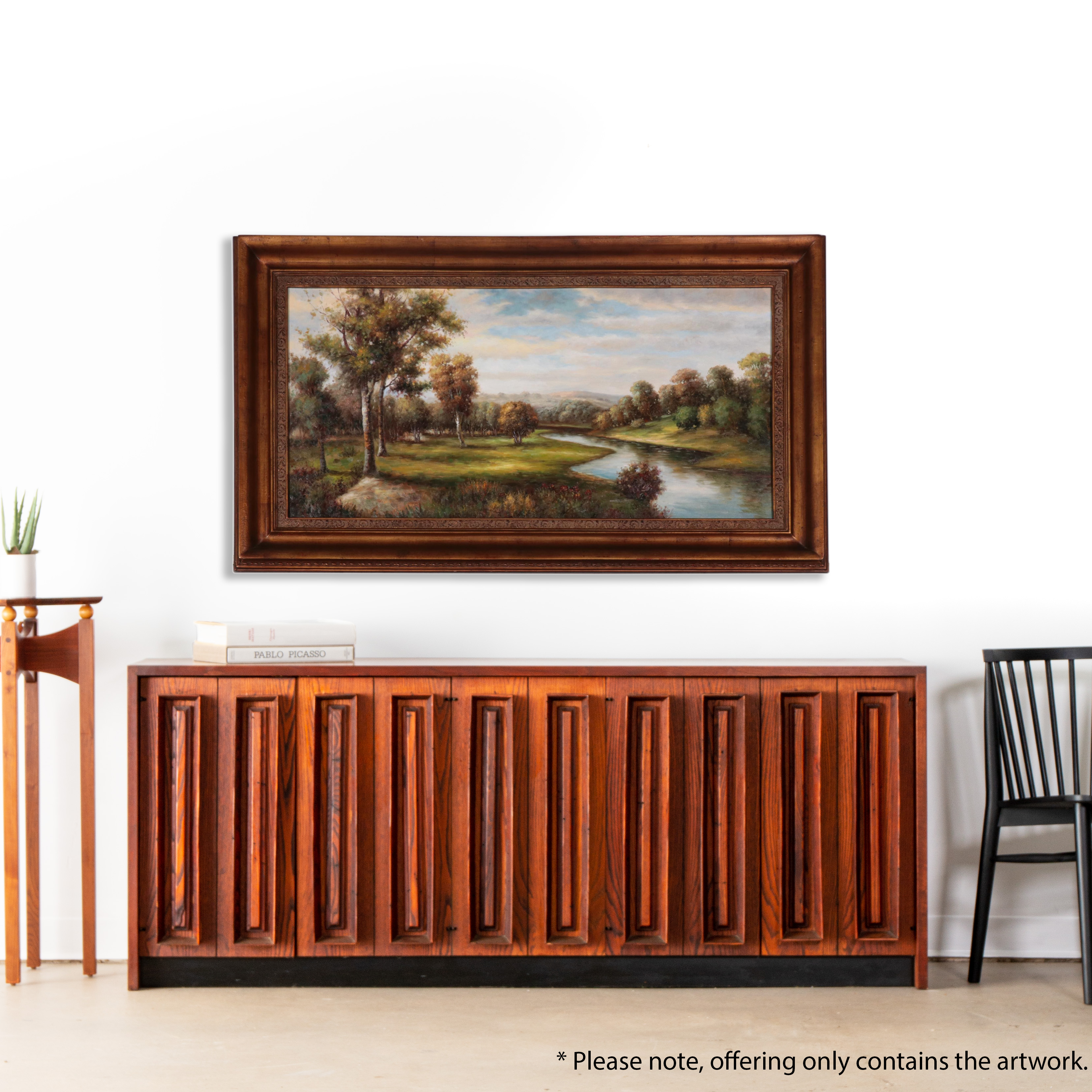 Impressionist Style Landscape Oil Painting