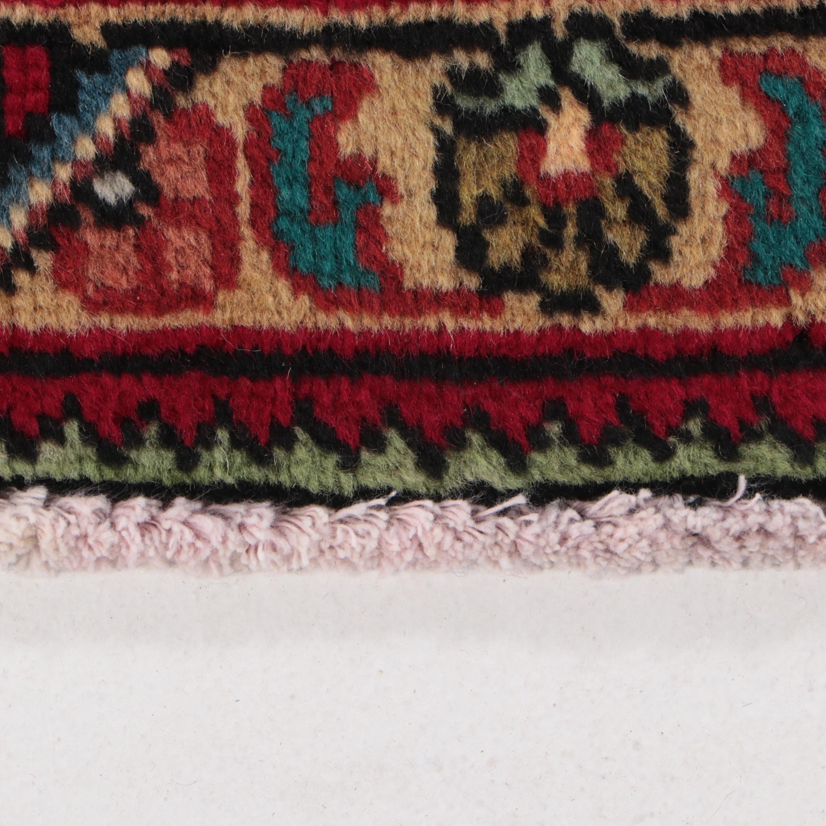 8'2 x 11'6 Hand-Knotted Persian Heriz Area Rug