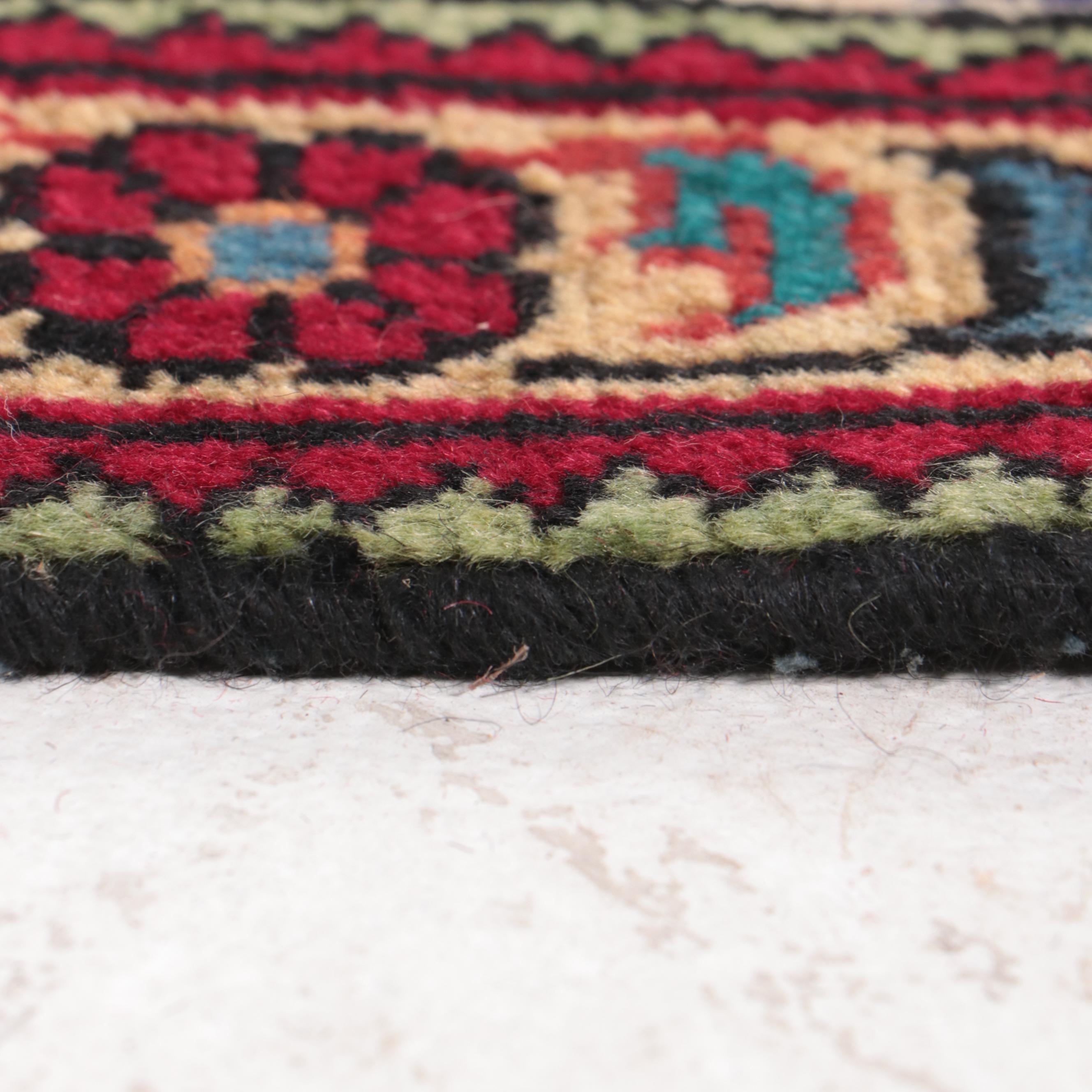 8'2 x 11'6 Hand-Knotted Persian Heriz Area Rug