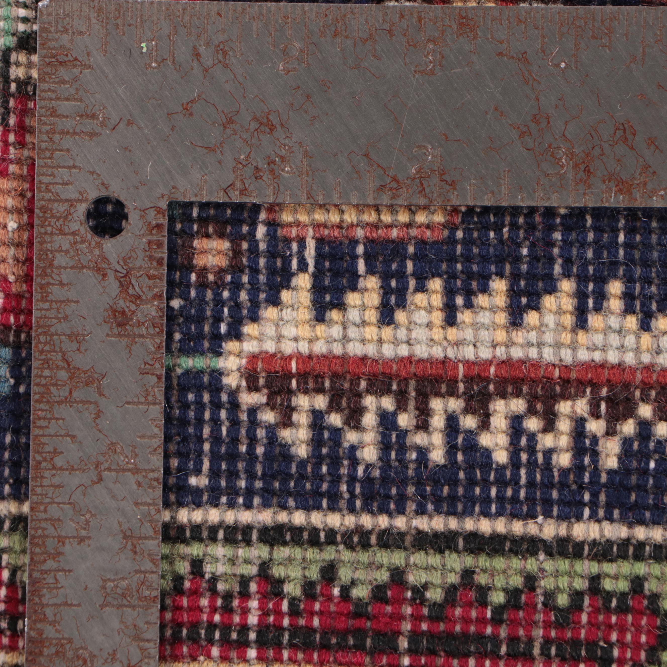 8'2 x 11'6 Hand-Knotted Persian Heriz Area Rug