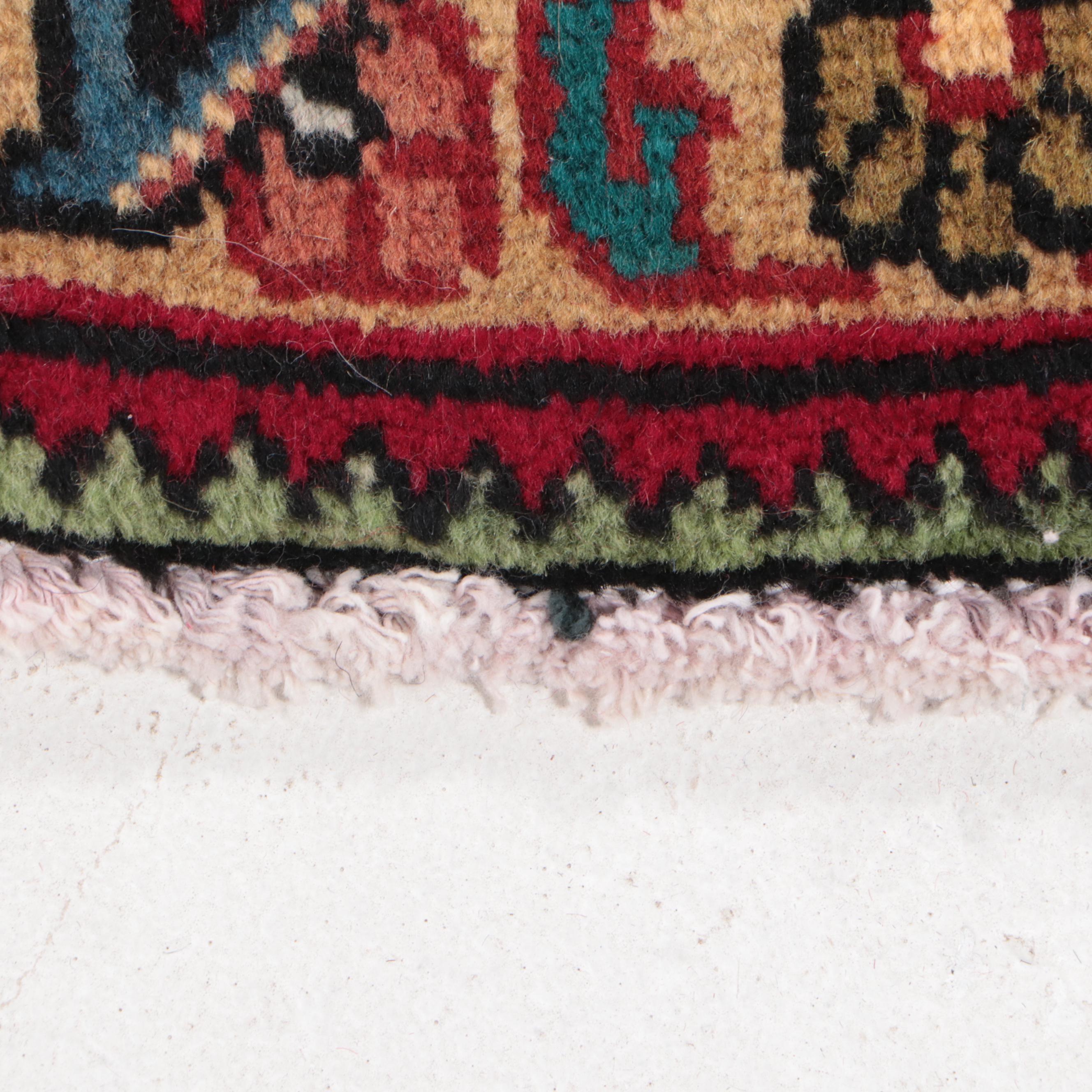 8'2 x 11'6 Hand-Knotted Persian Heriz Area Rug