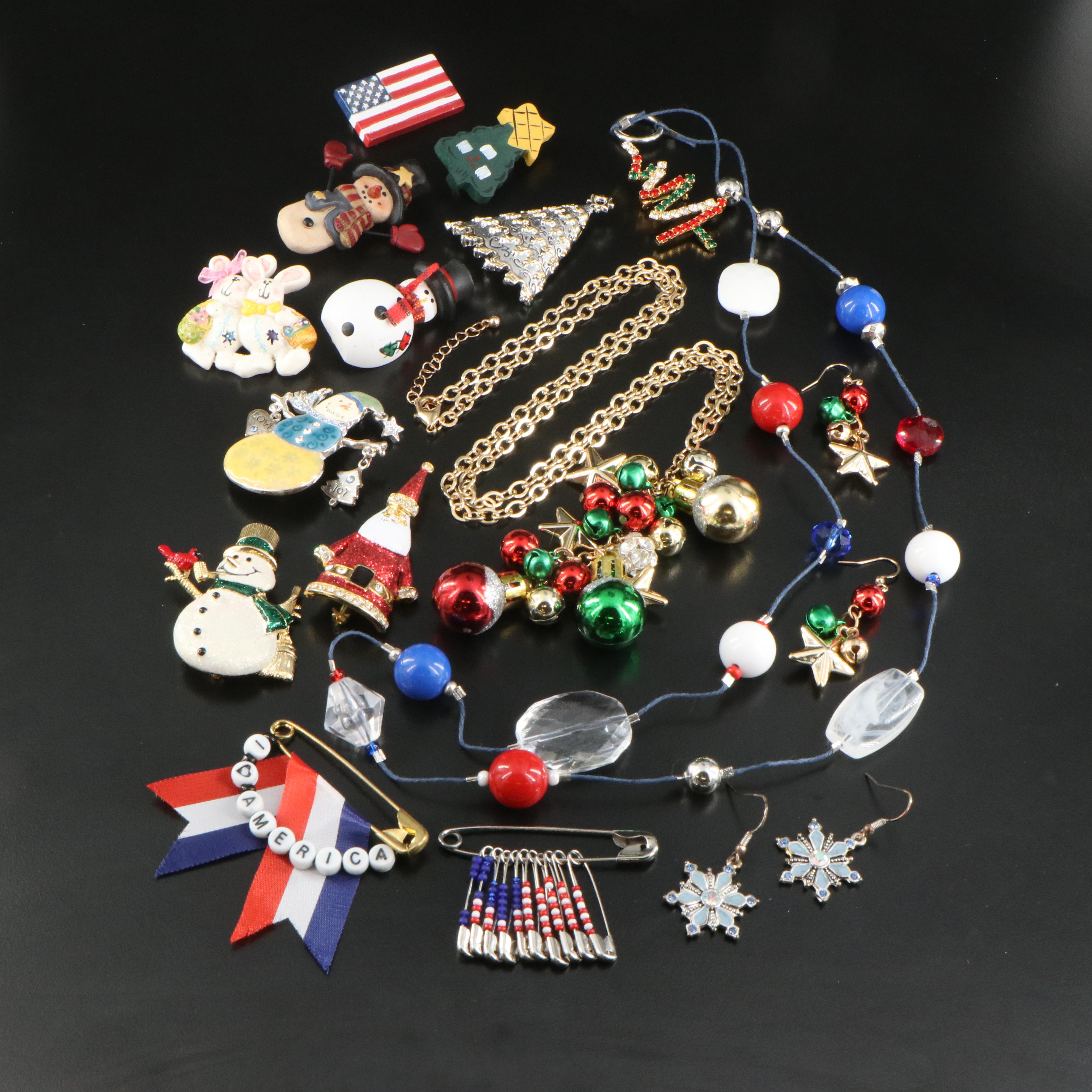 Christmas Featured in Holiday Themed Jewelry