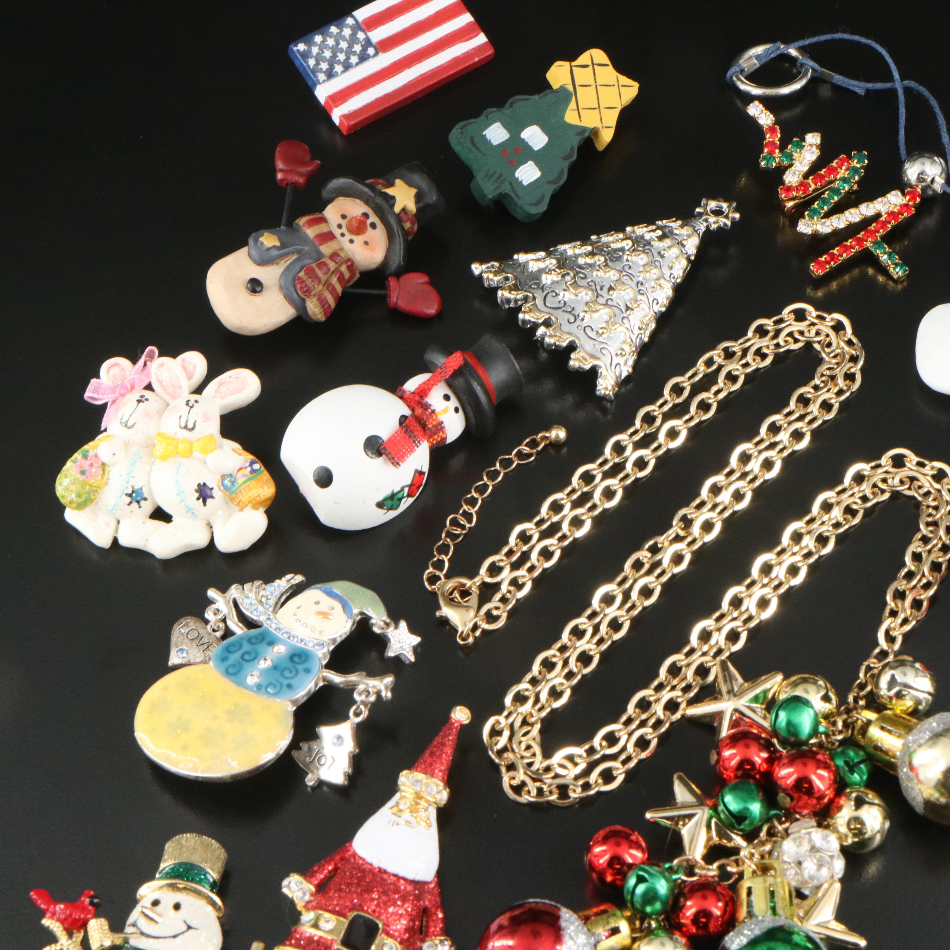 Christmas Featured in Holiday Themed Jewelry