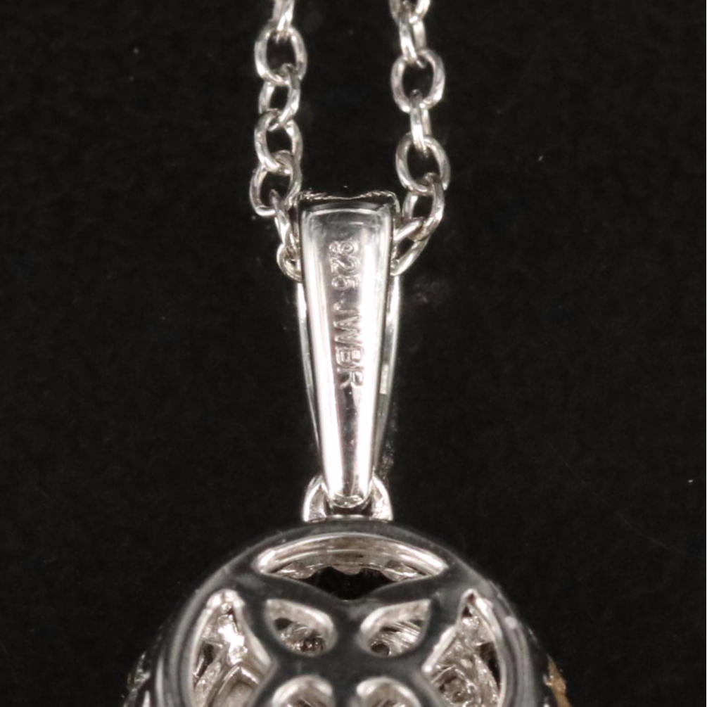 Sterling Pendant Necklace