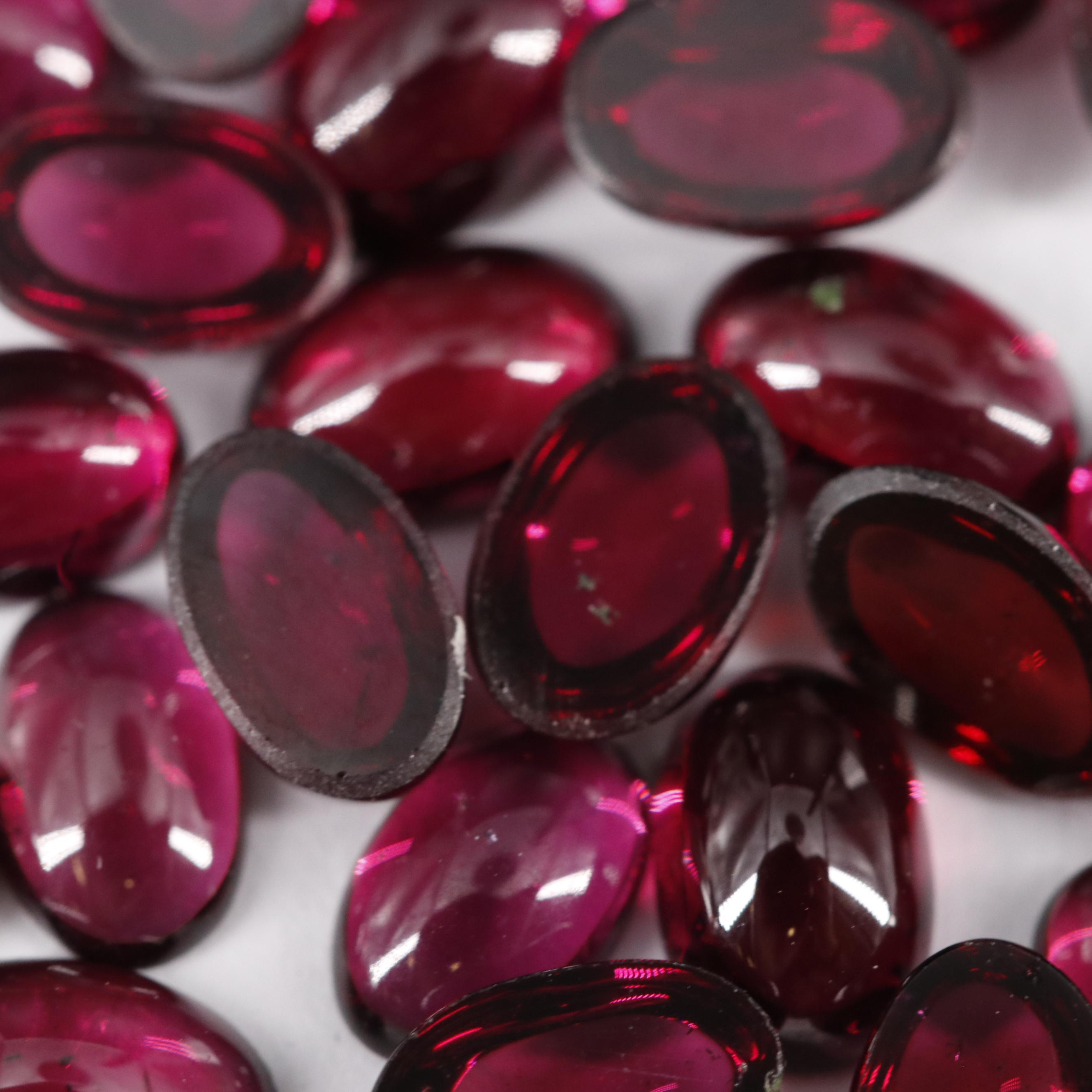 Loose 17.20 CTW Rhodolite Garnet Lot