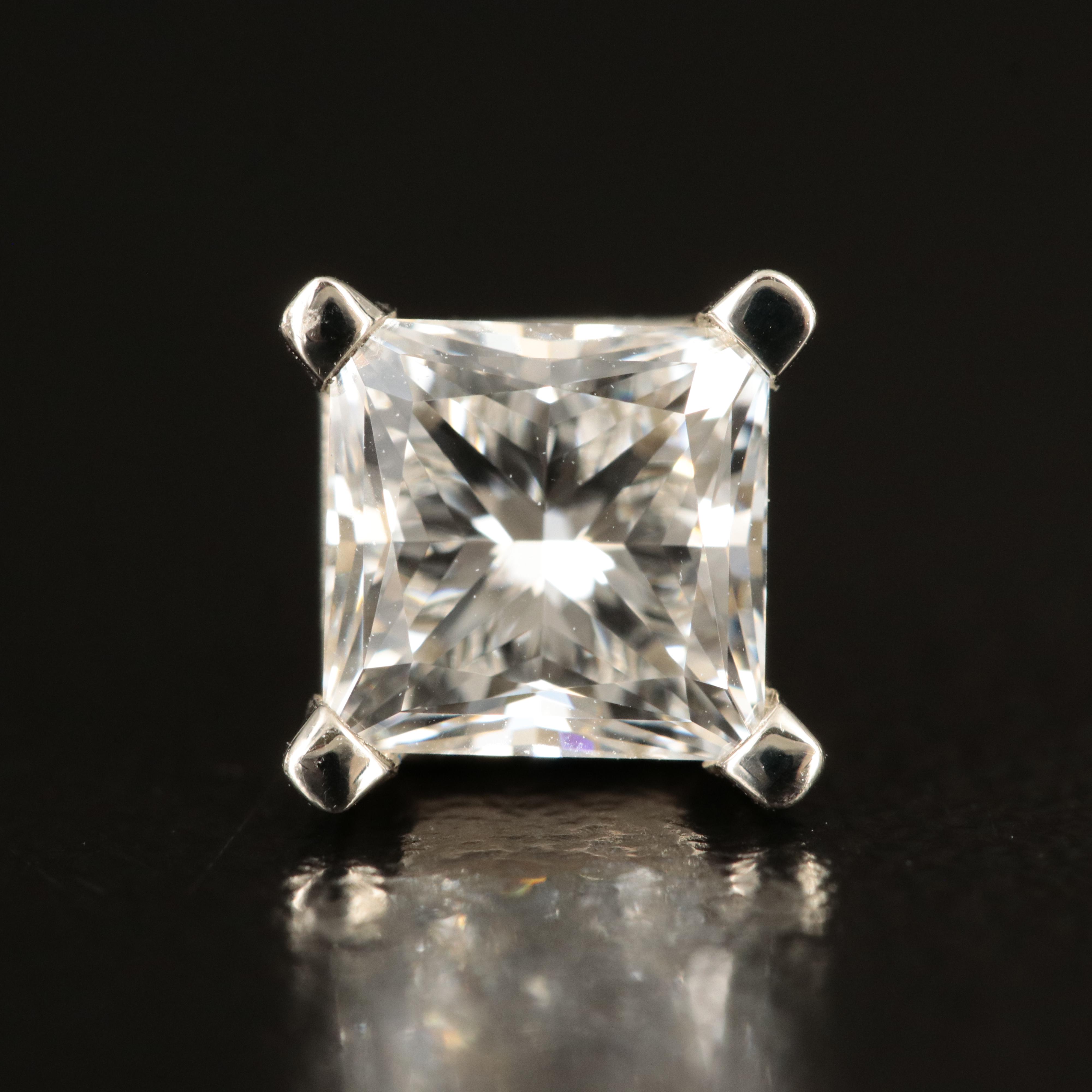 14K 2.46 CTW Lab Grown Diamond Stud Earrings with IGI Reports