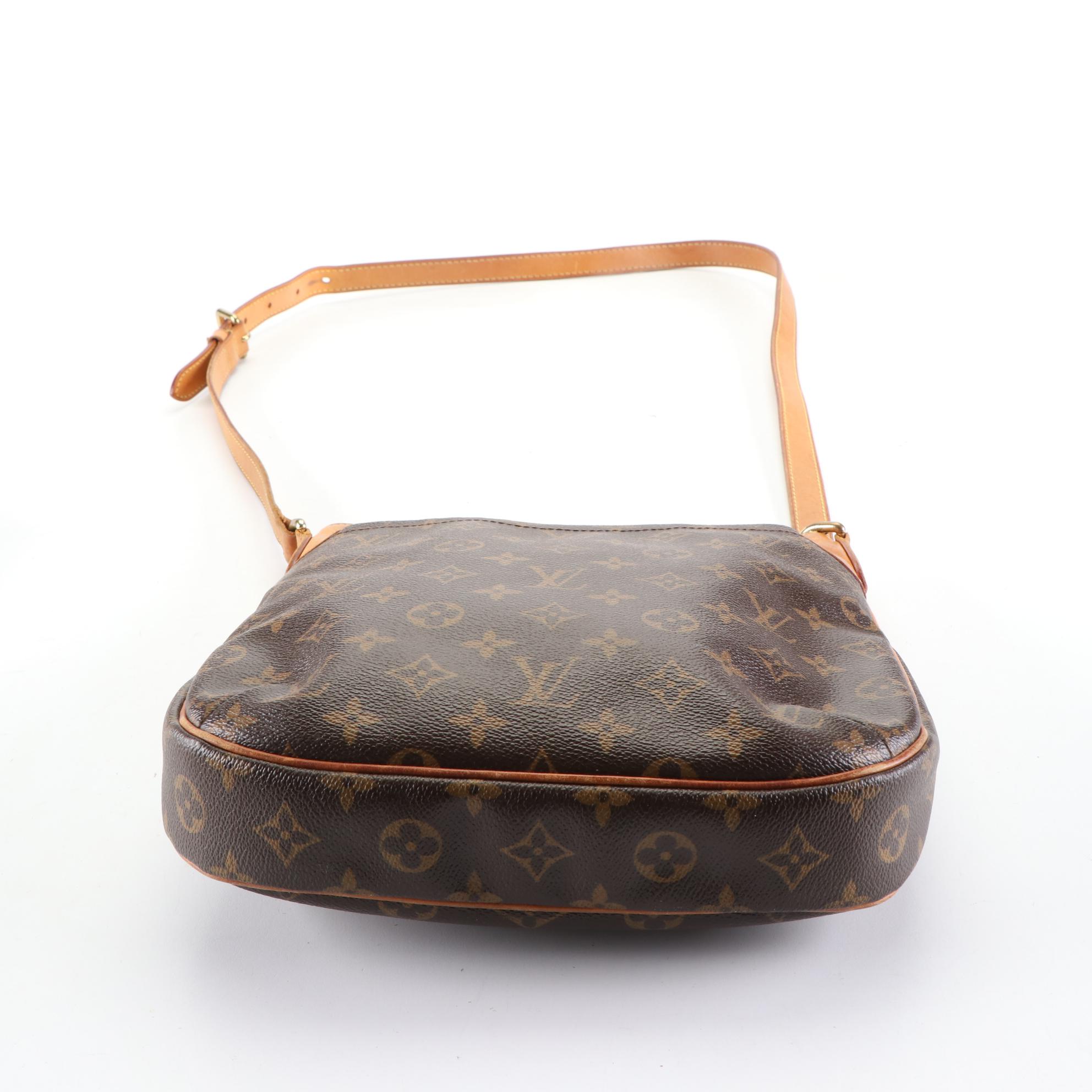 Louis Vuitton Odeon Bag in Monogram Canvas and Vachetta Leather
