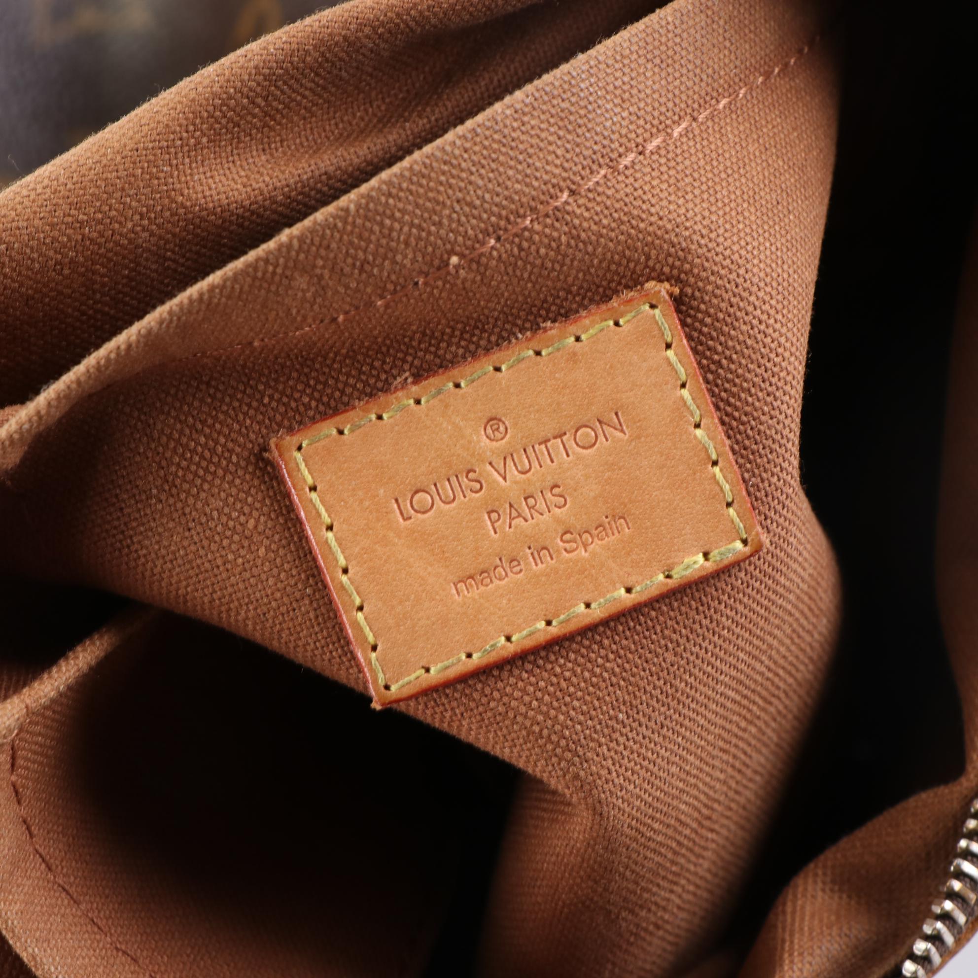 Louis Vuitton Odeon Bag in Monogram Canvas and Vachetta Leather