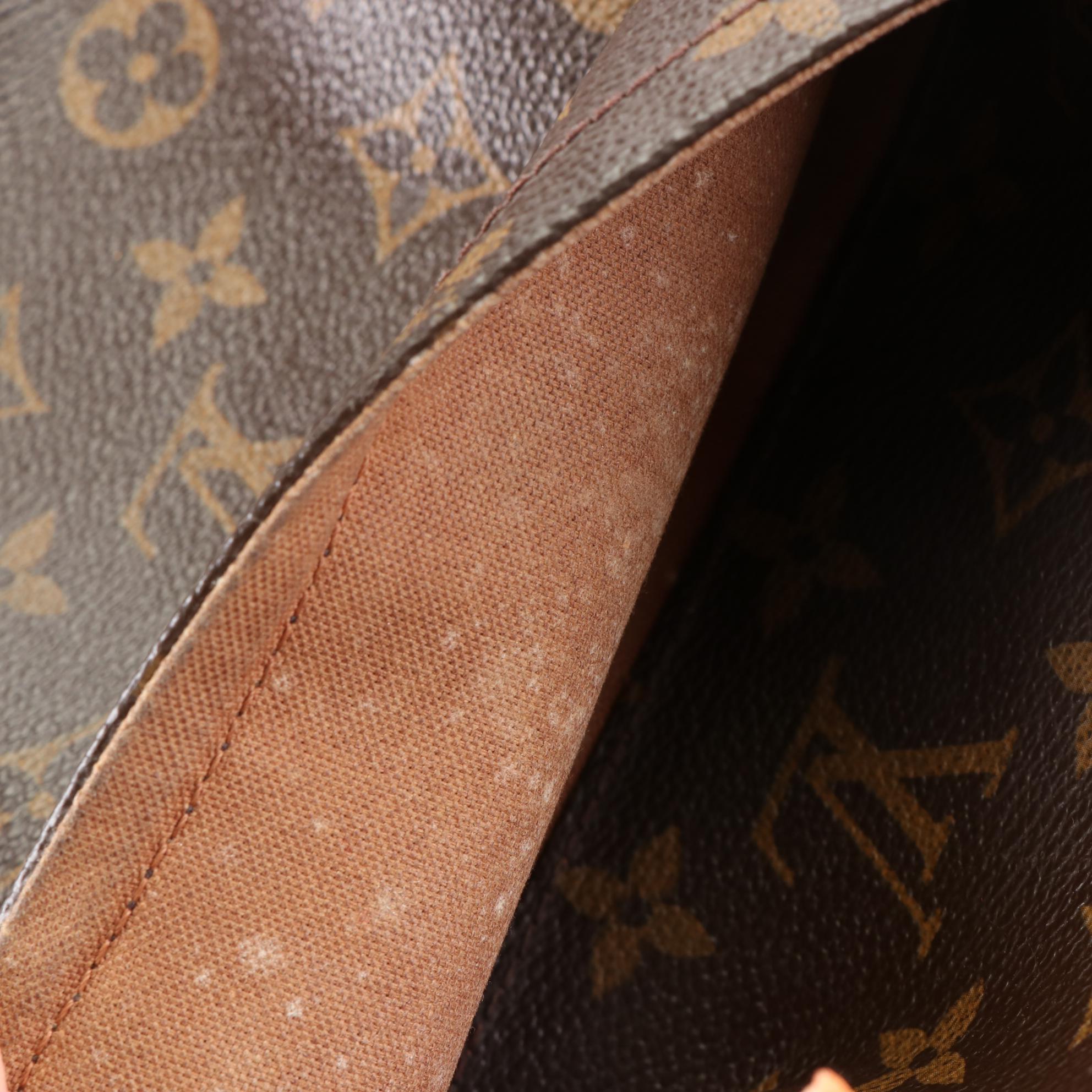 Louis Vuitton Odeon Bag in Monogram Canvas and Vachetta Leather