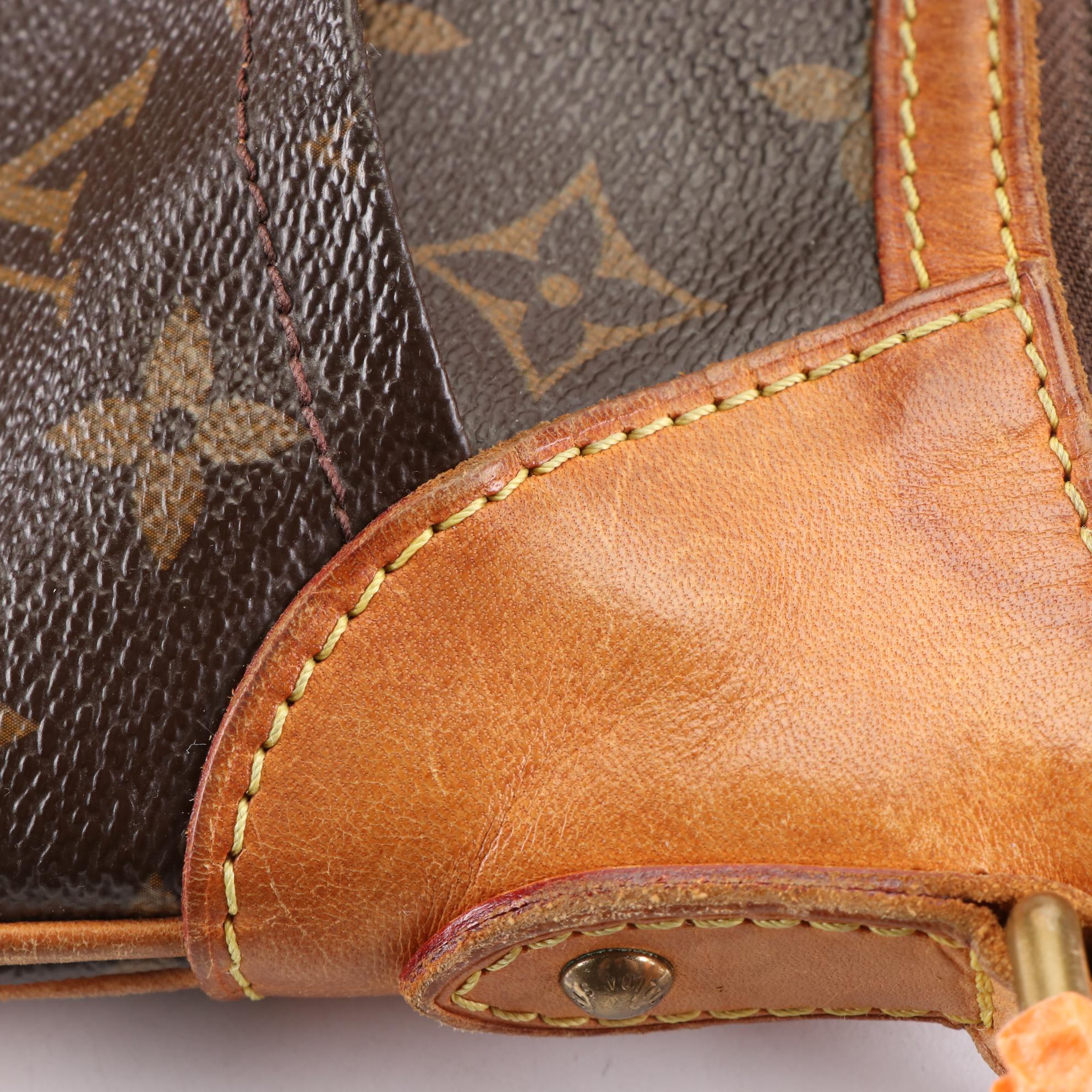 Louis Vuitton Odeon Bag in Monogram Canvas and Vachetta Leather