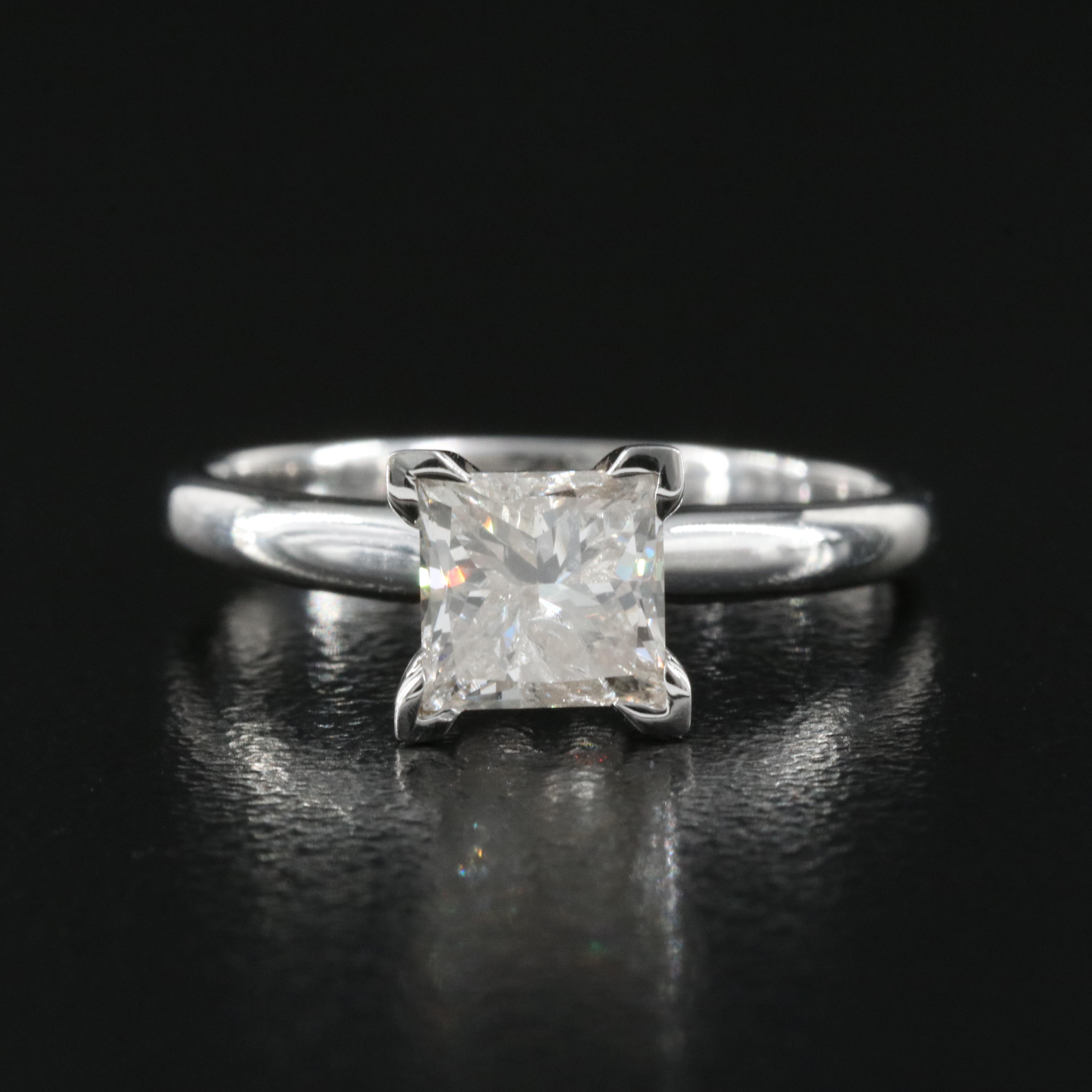 14K 1.21 CT Diamond Solitaire Ring