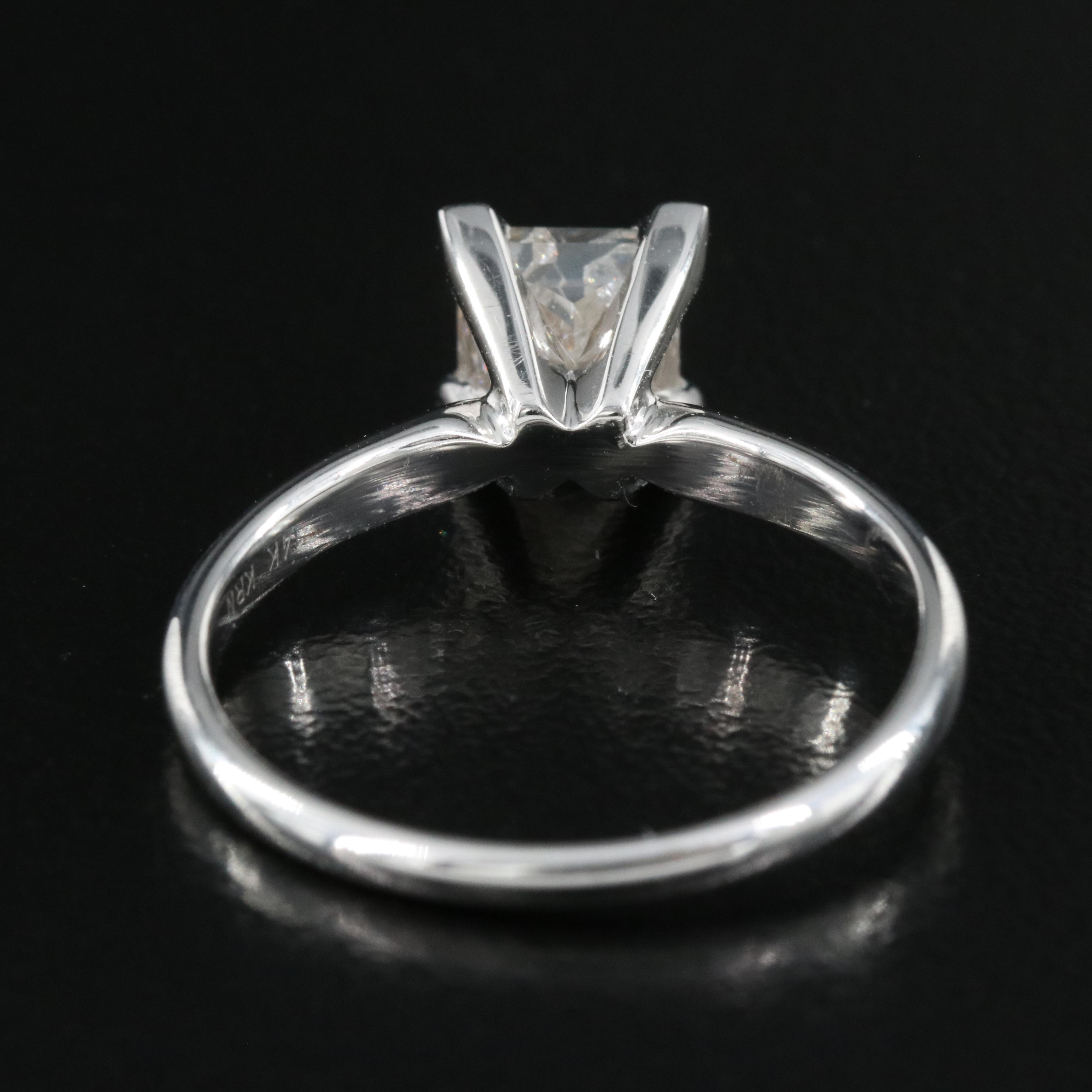 14K 1.21 CT Diamond Solitaire Ring