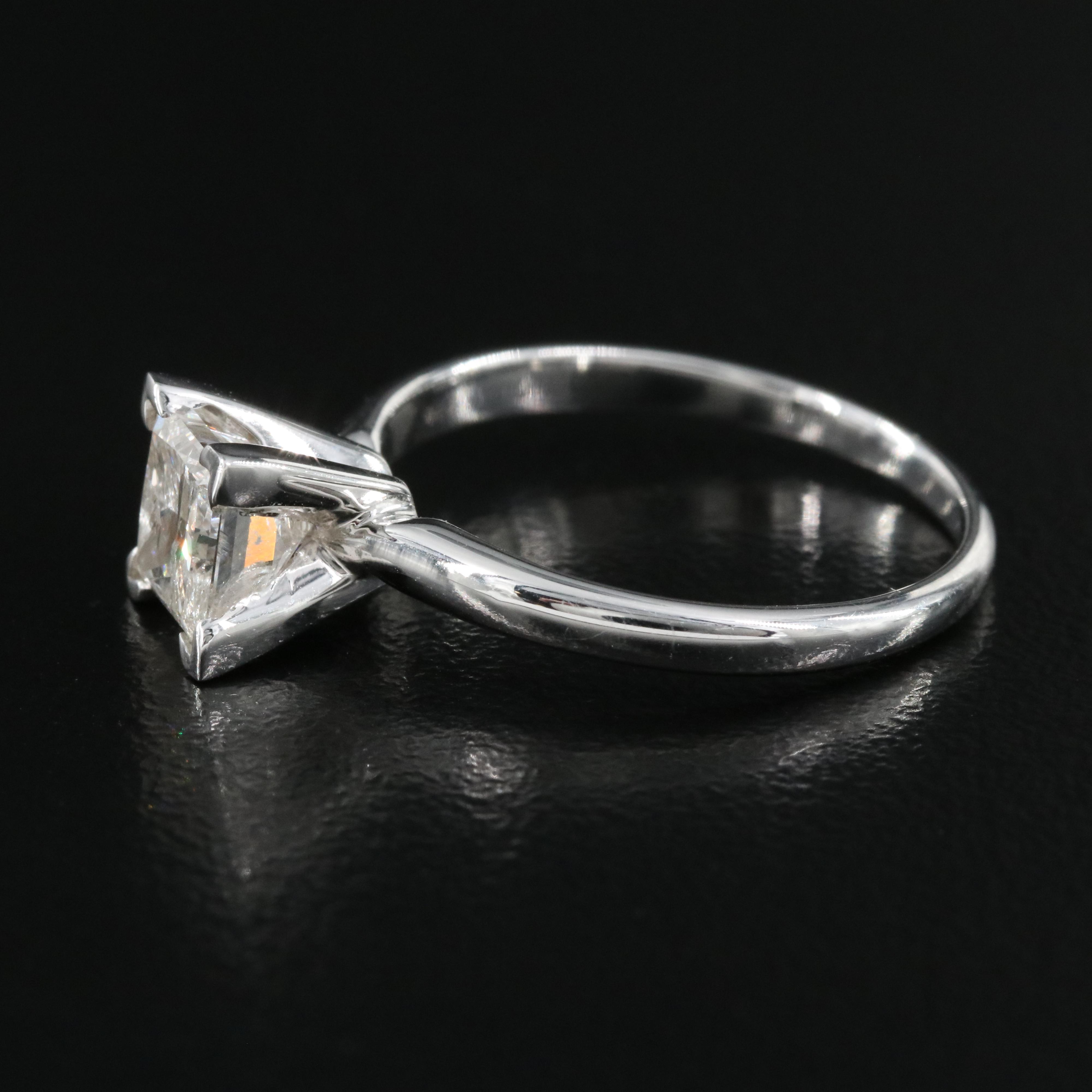 14K 1.21 CT Diamond Solitaire Ring