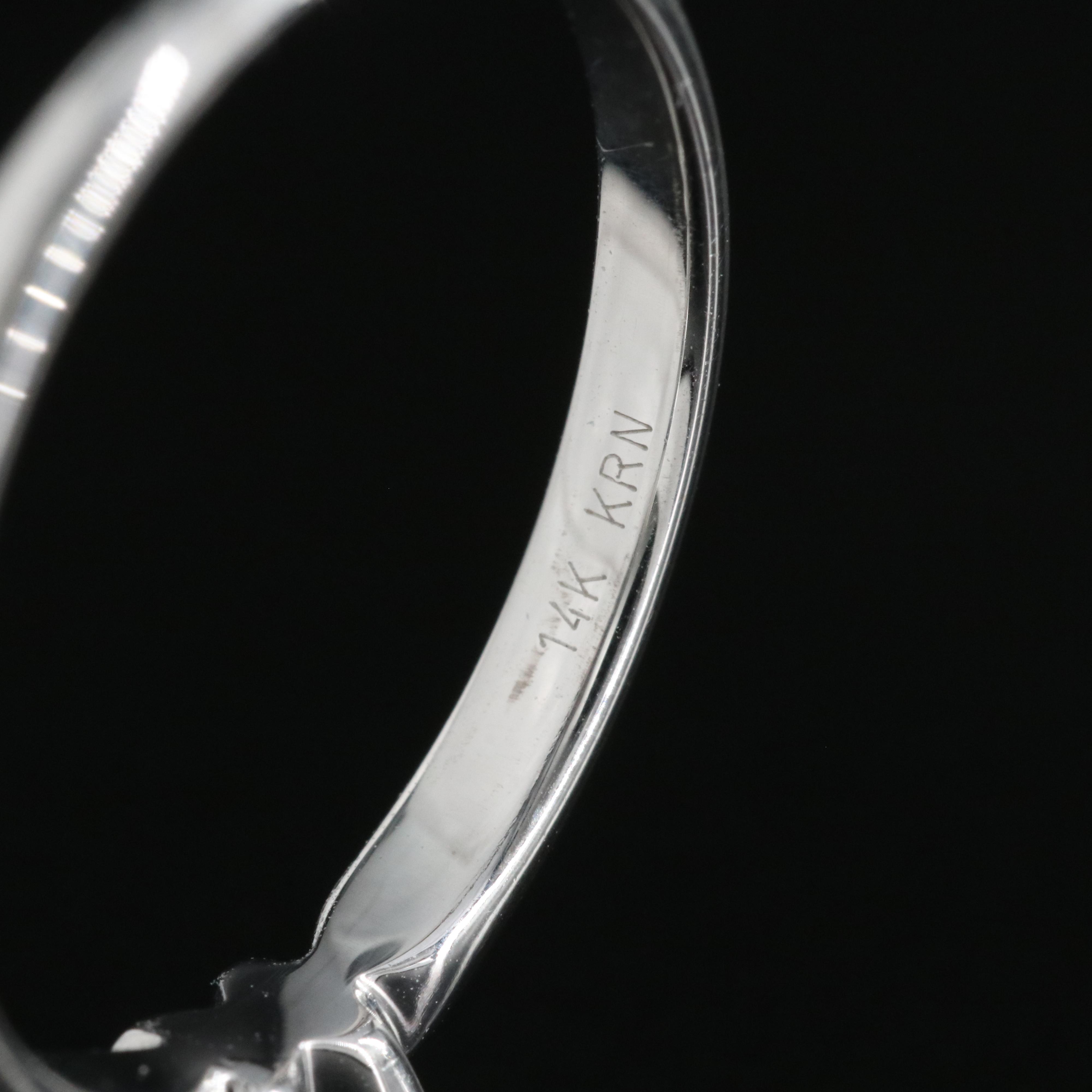 14K 1.21 CT Diamond Solitaire Ring