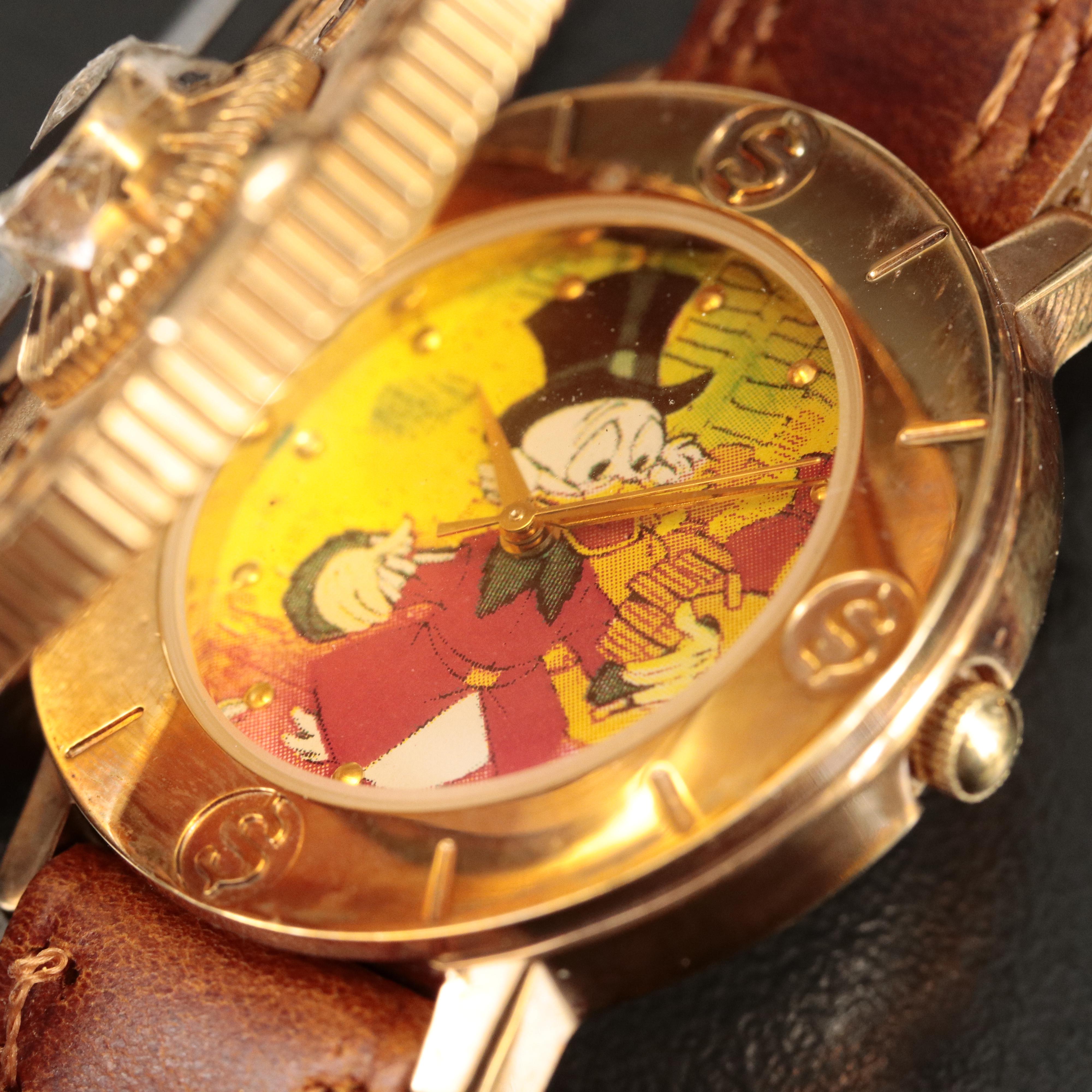 Disney Character Watches Including Scrooge McDuck
