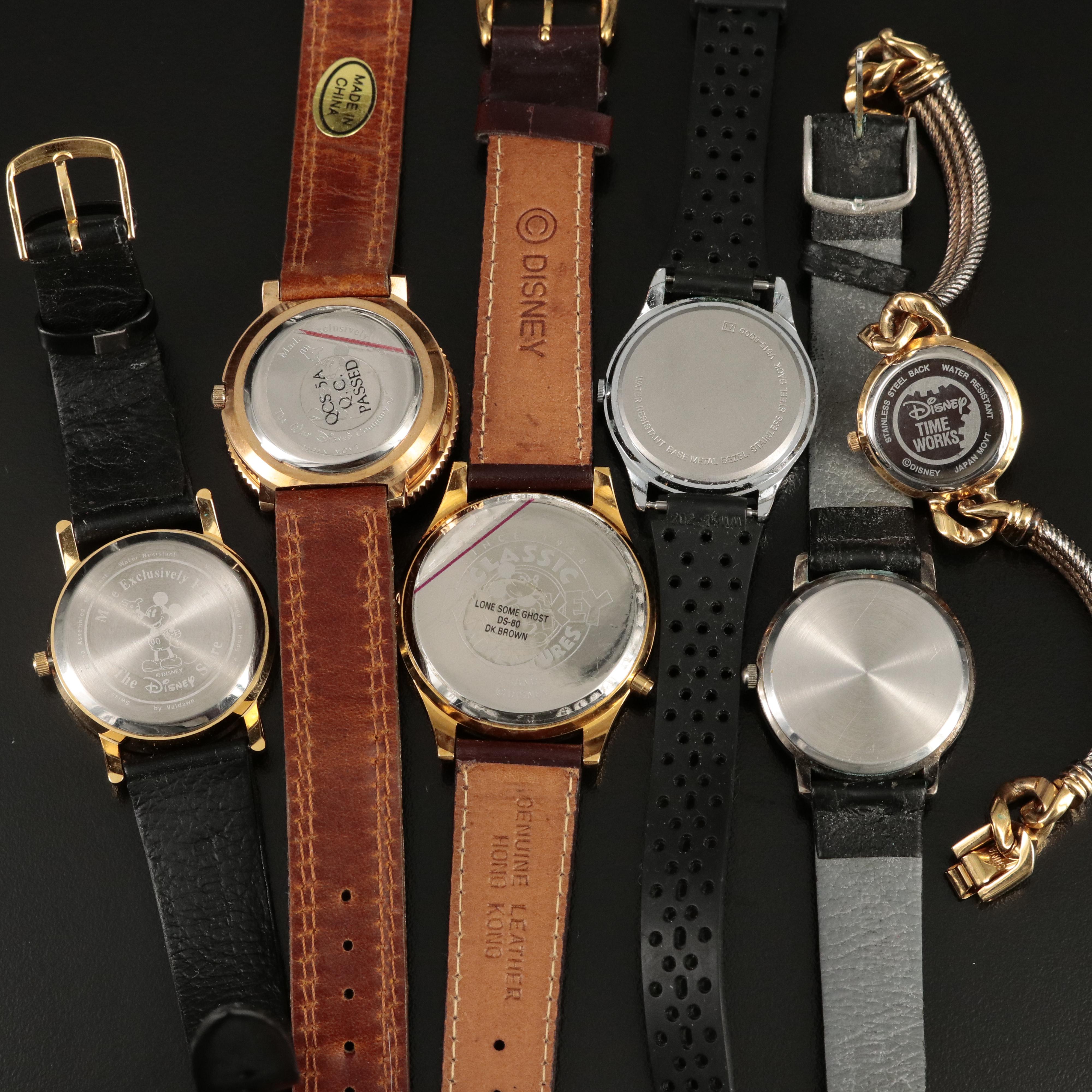 Disney Character Watches Including Scrooge McDuck