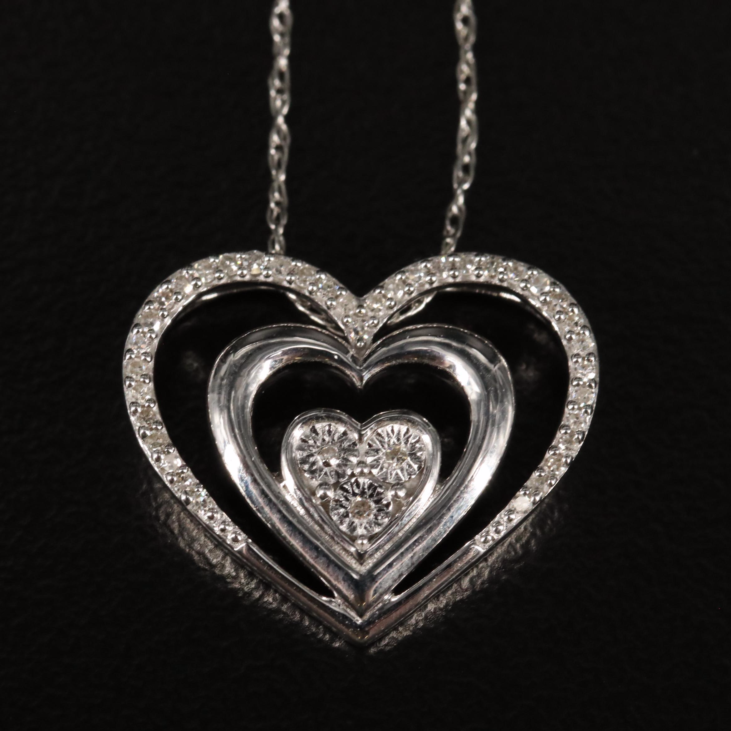 Sterling Heart Pendant
