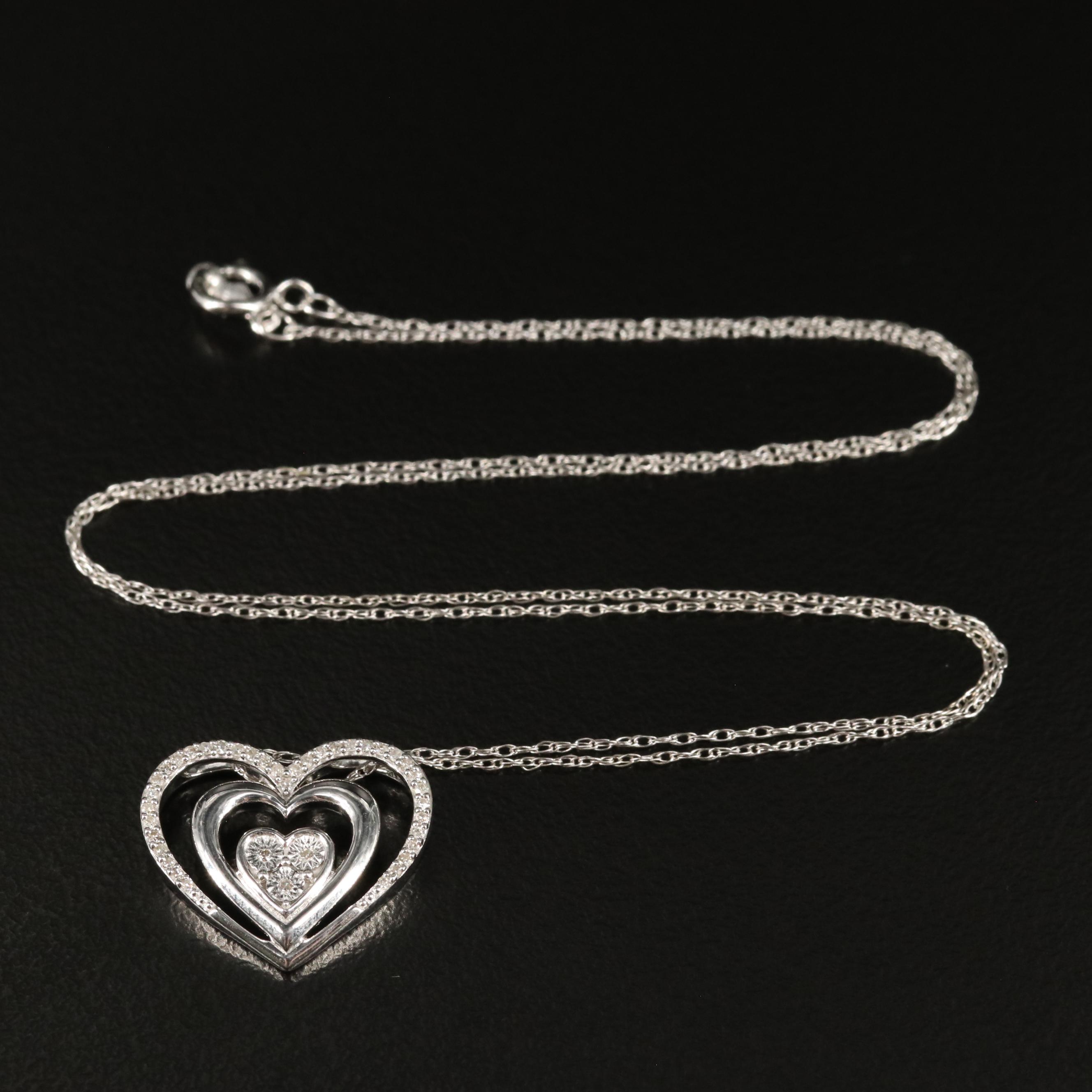 Sterling Heart Pendant