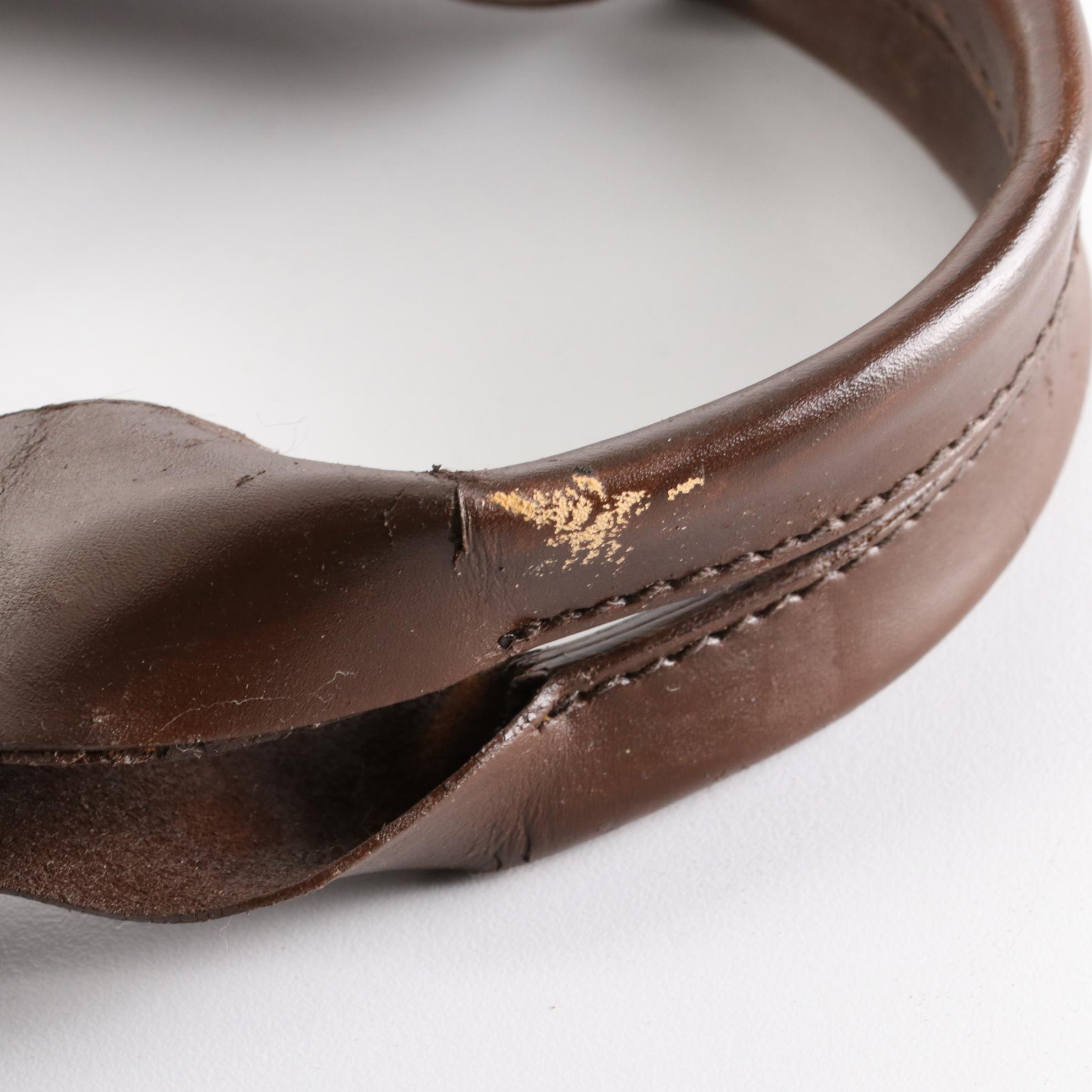 Gucci Suede and Leather Tote with Zip Pouch