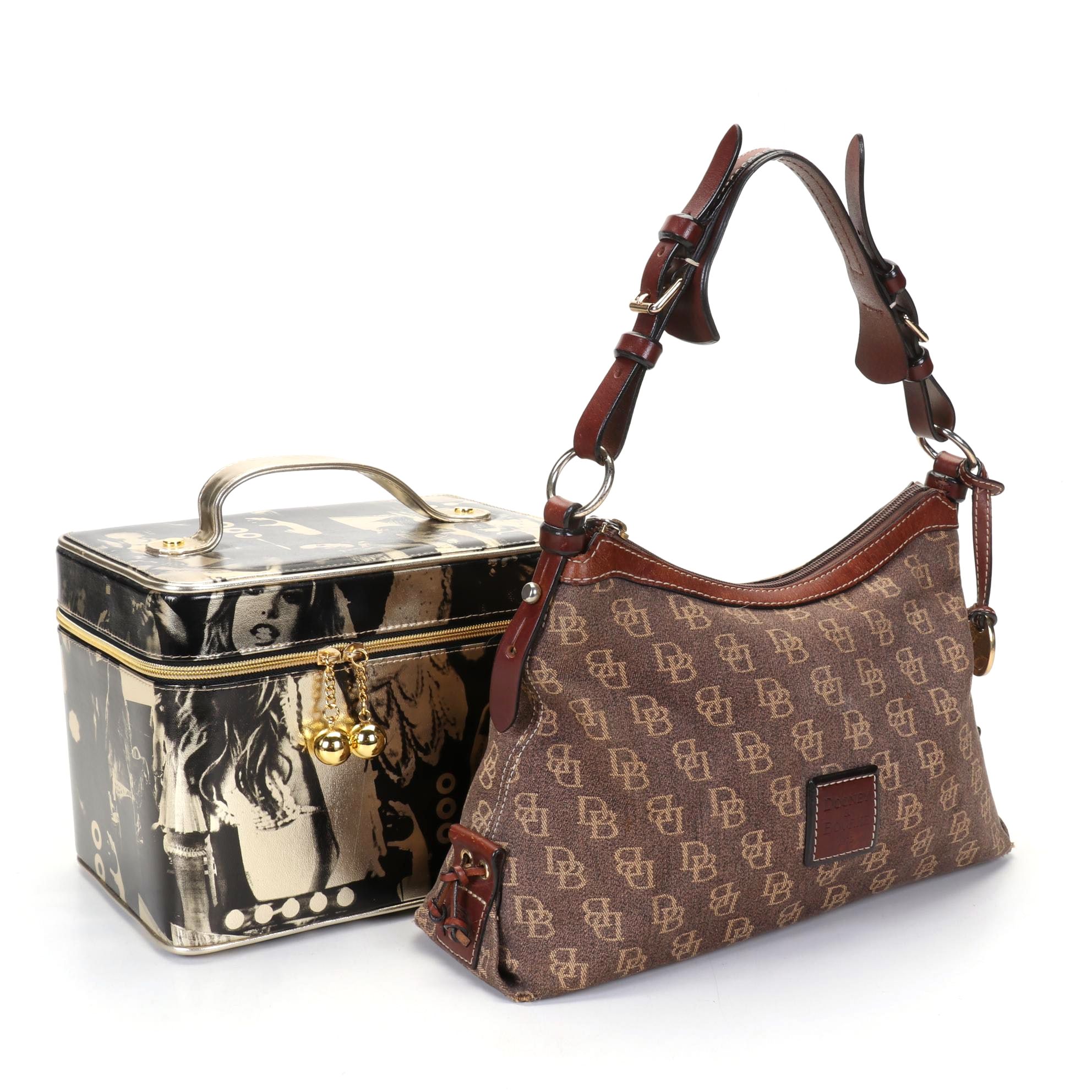 Dooney and Bourke Handbag and Victoria's Secret Overnight Bag