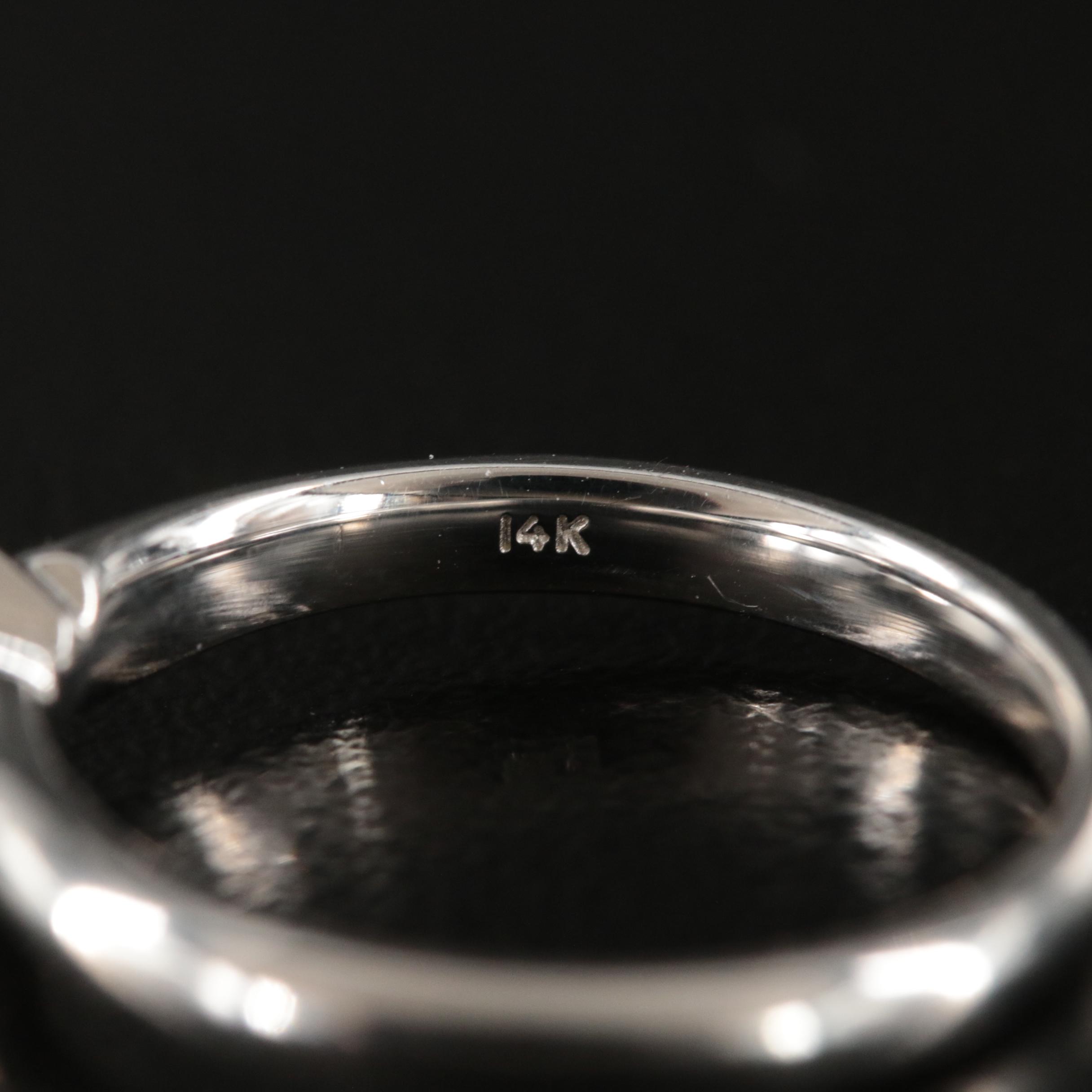 14K 1.19 CT Diamond Solitaire Ring