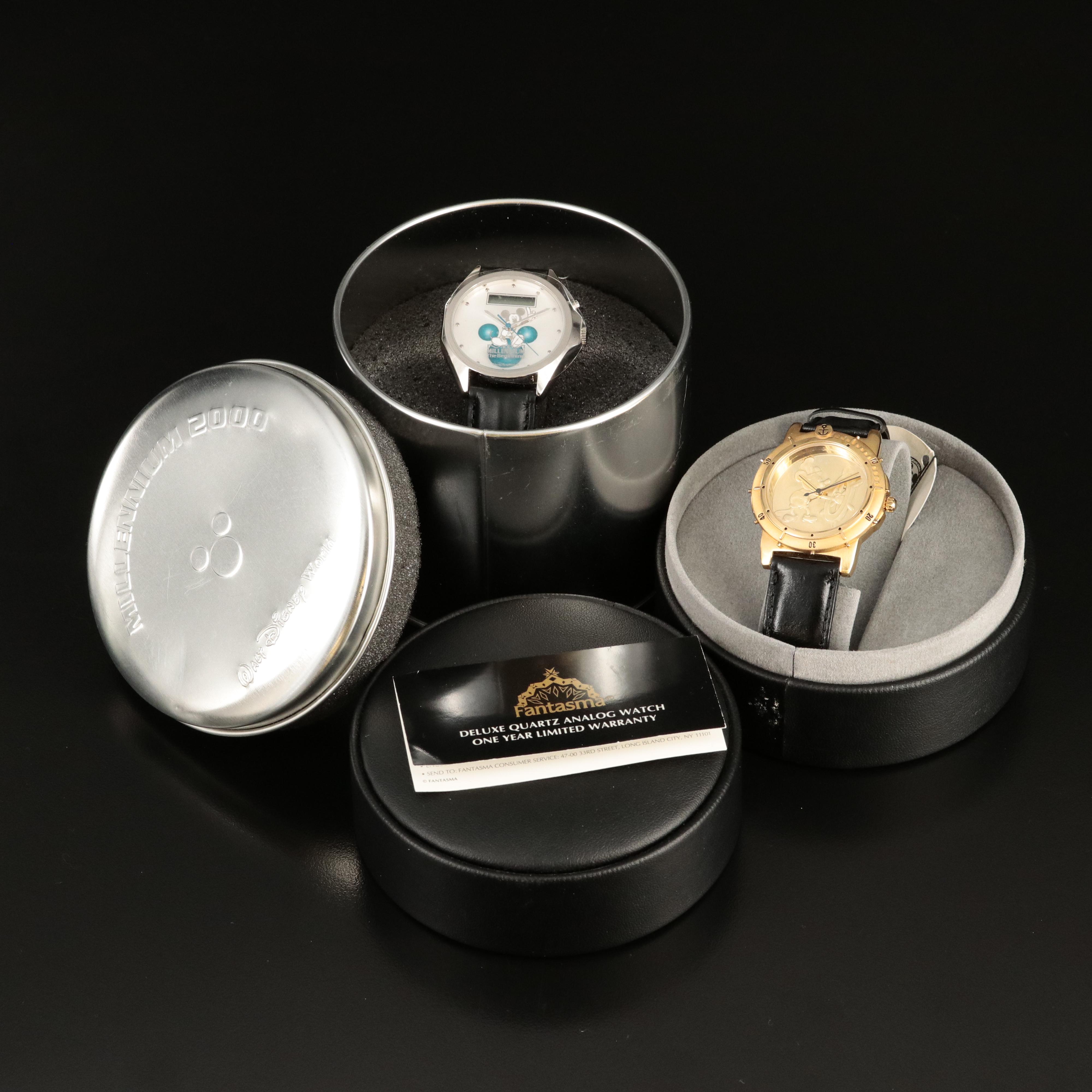 Pair of Disney Commemorative Watches
