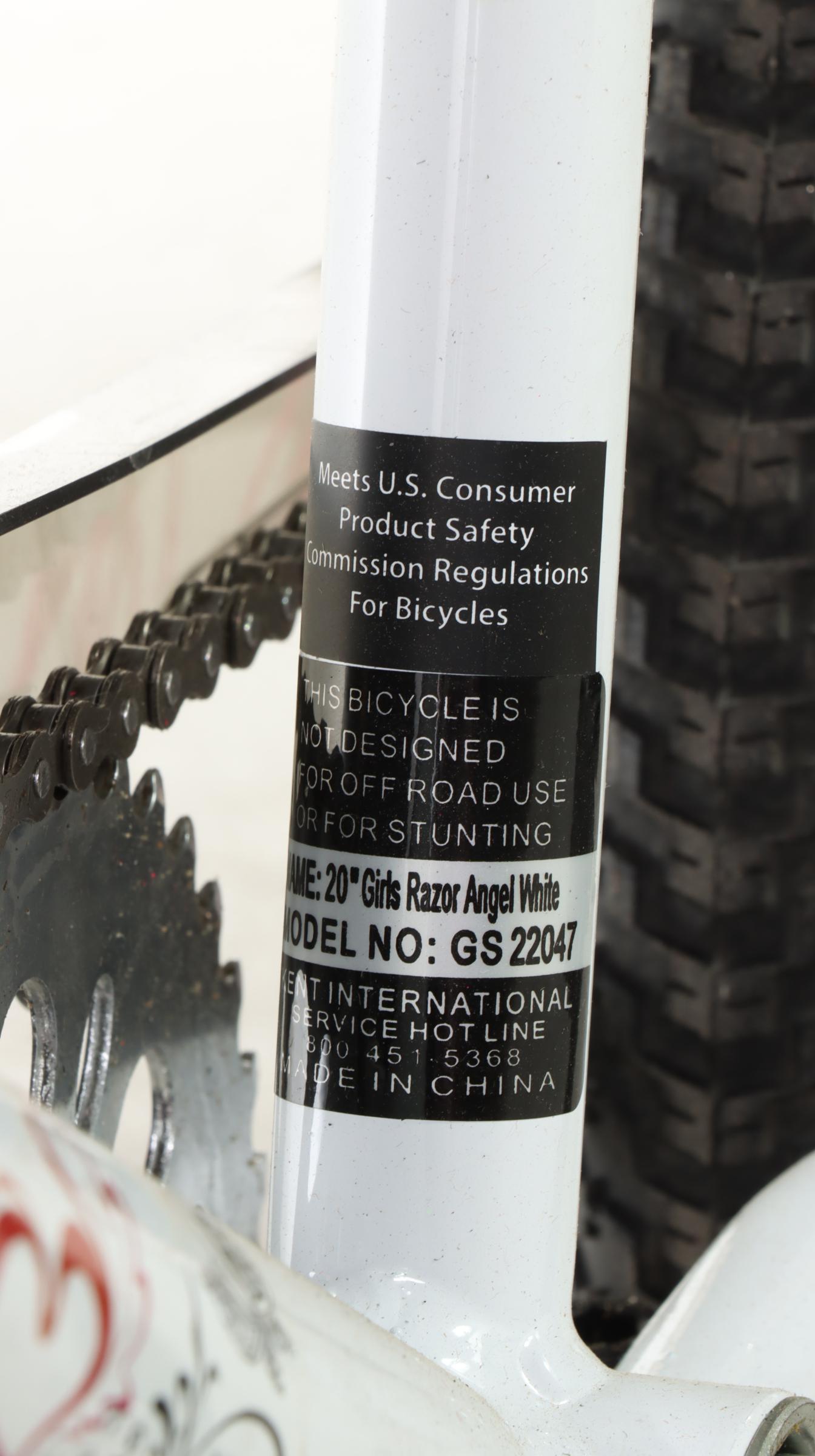 Girl's Razor Angel Freestyle 20 BMX Bike