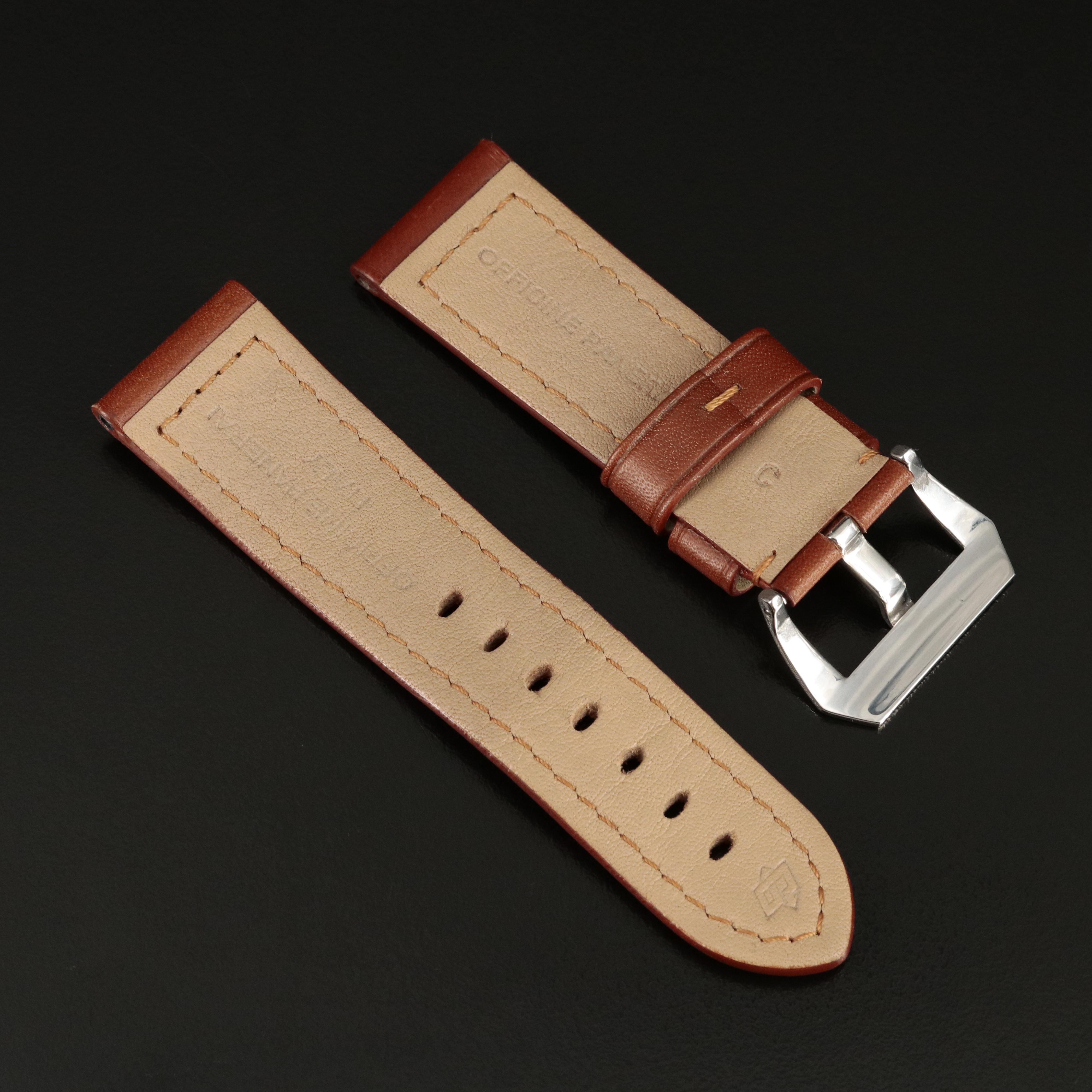 Panerai Brown Leather Strap