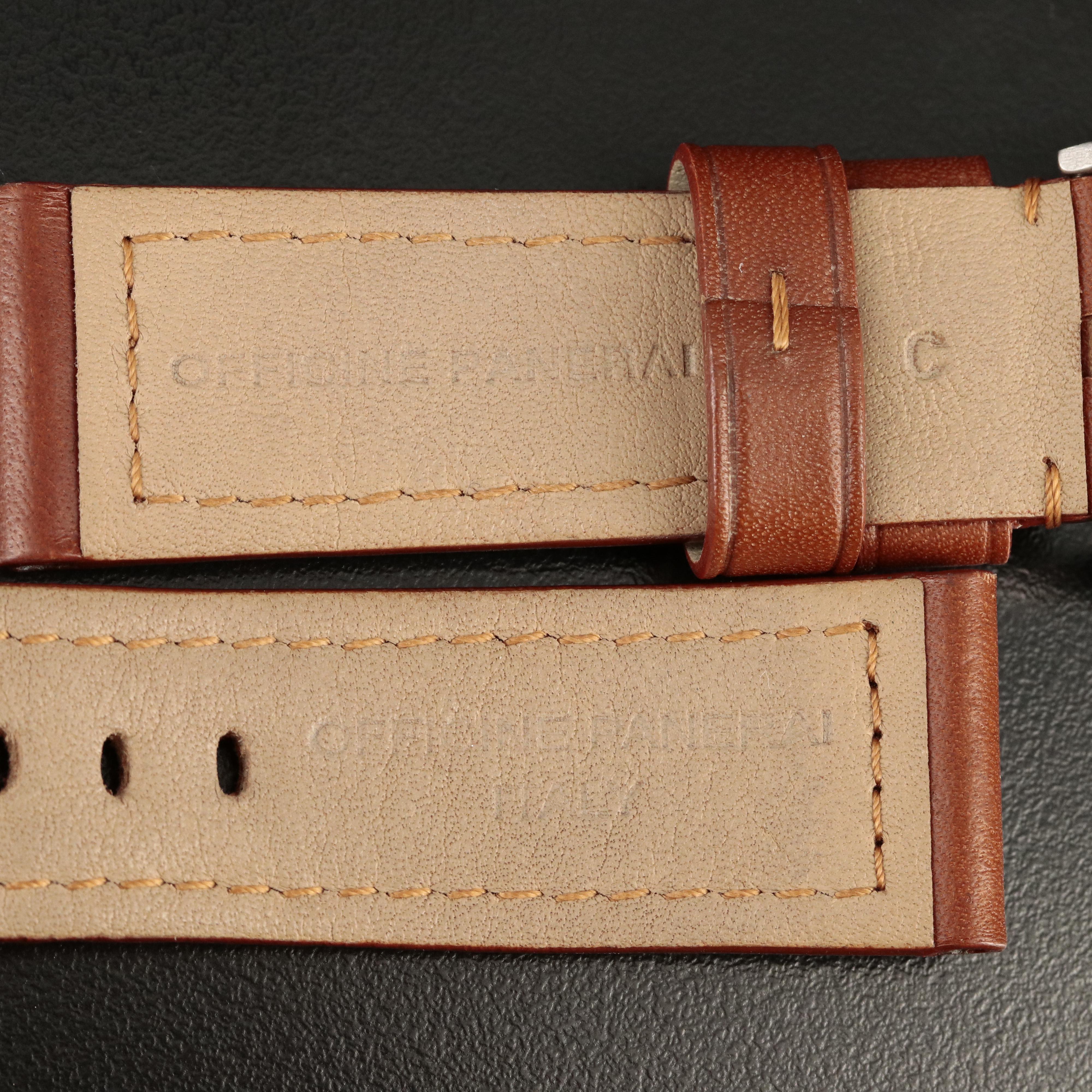 Panerai Brown Leather Strap